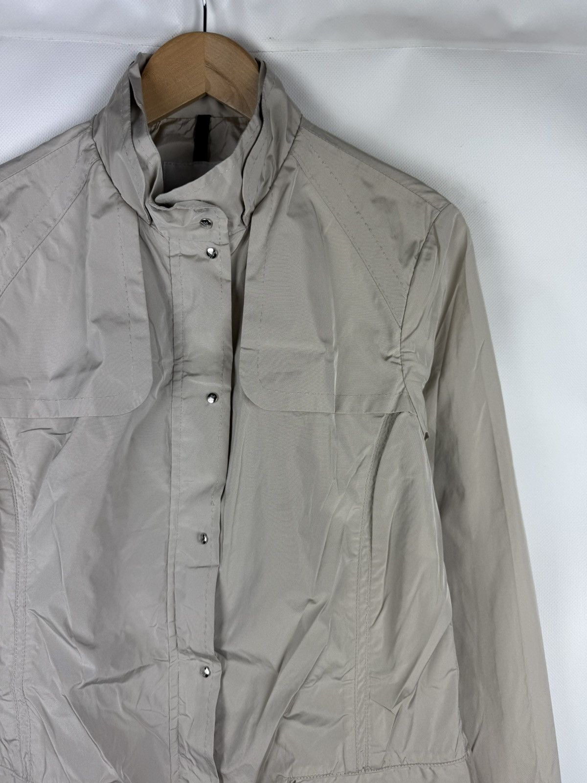Moncler × Vintage Moncler Vintage Ladies Nylon Windbreaker Jacket Size 5 Size XL / US 12-14 / IT 48-50 - 3 Thumbnail