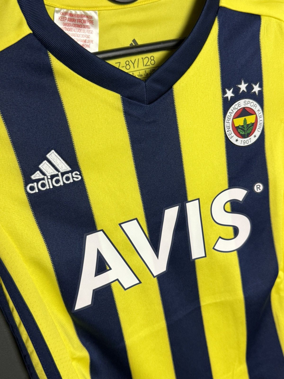 Adidas KIDS New Fenerbahce 20/21 Home Football Jersey T-Shirt Size US XS / EU 42 / 0 - 3 Thumbnail