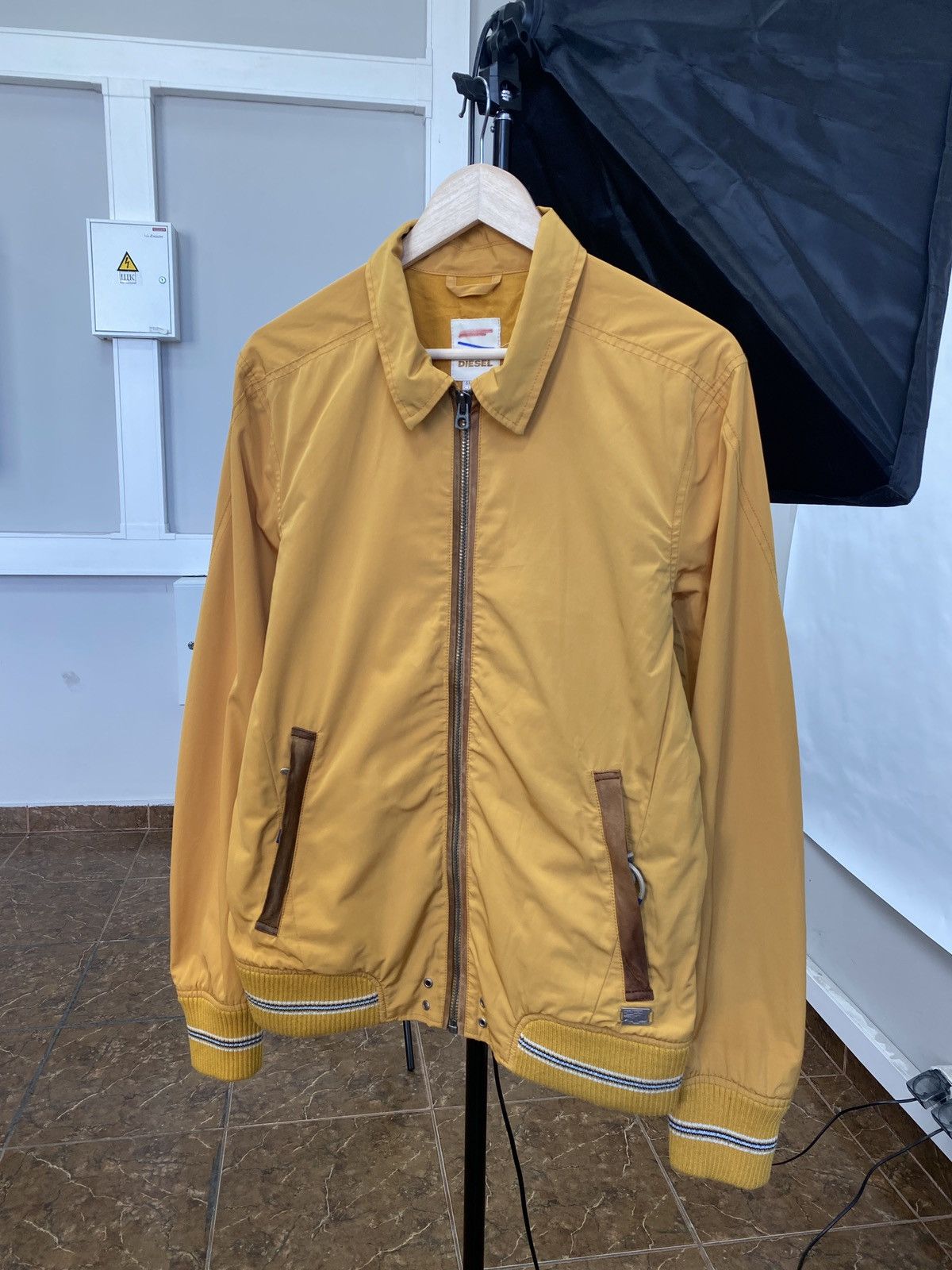 Diesel Diesel Nylon Japan Style Bomber Jacket retro kapital style Size US L / EU 52-54 / 3 - 1 Thumbnail