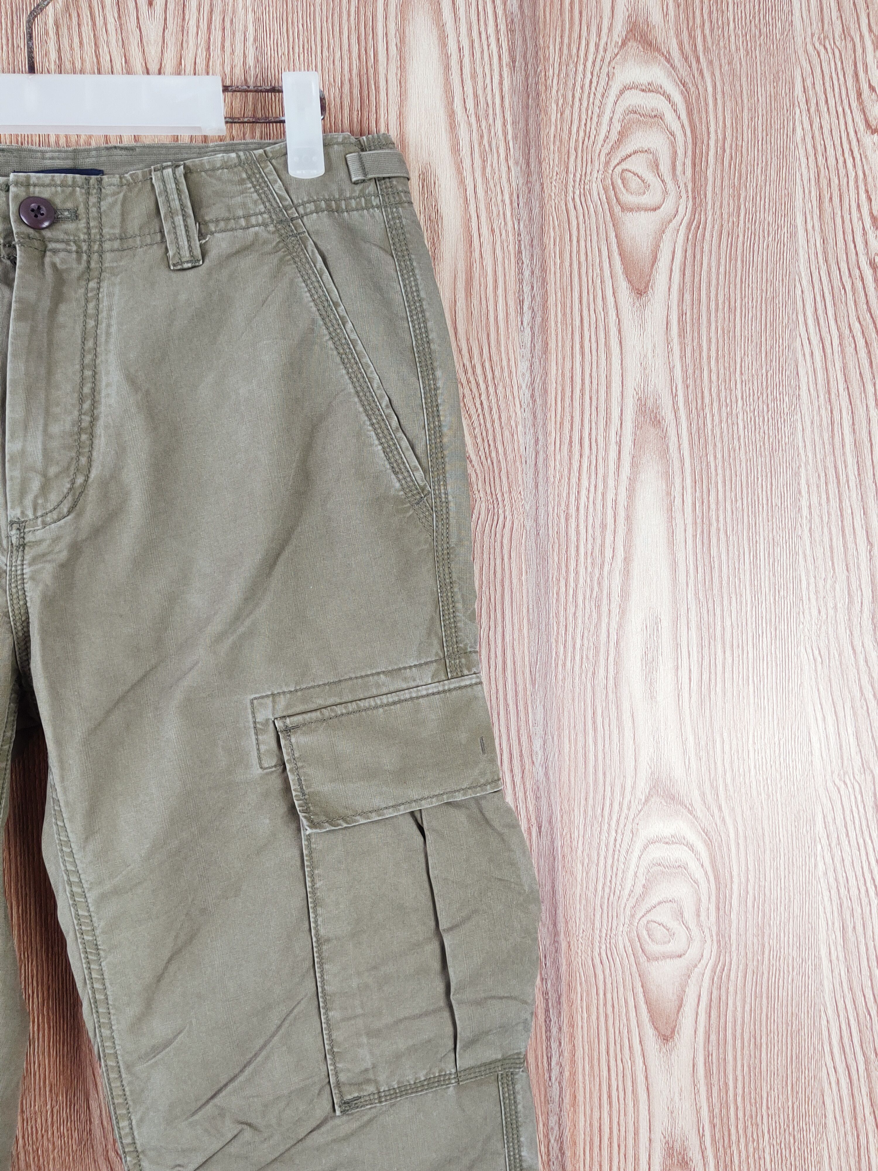 Gap Gap Olive Multipocket Tactical Cargo Pants #W776 Size US 30 / EU 46 - 5 Thumbnail
