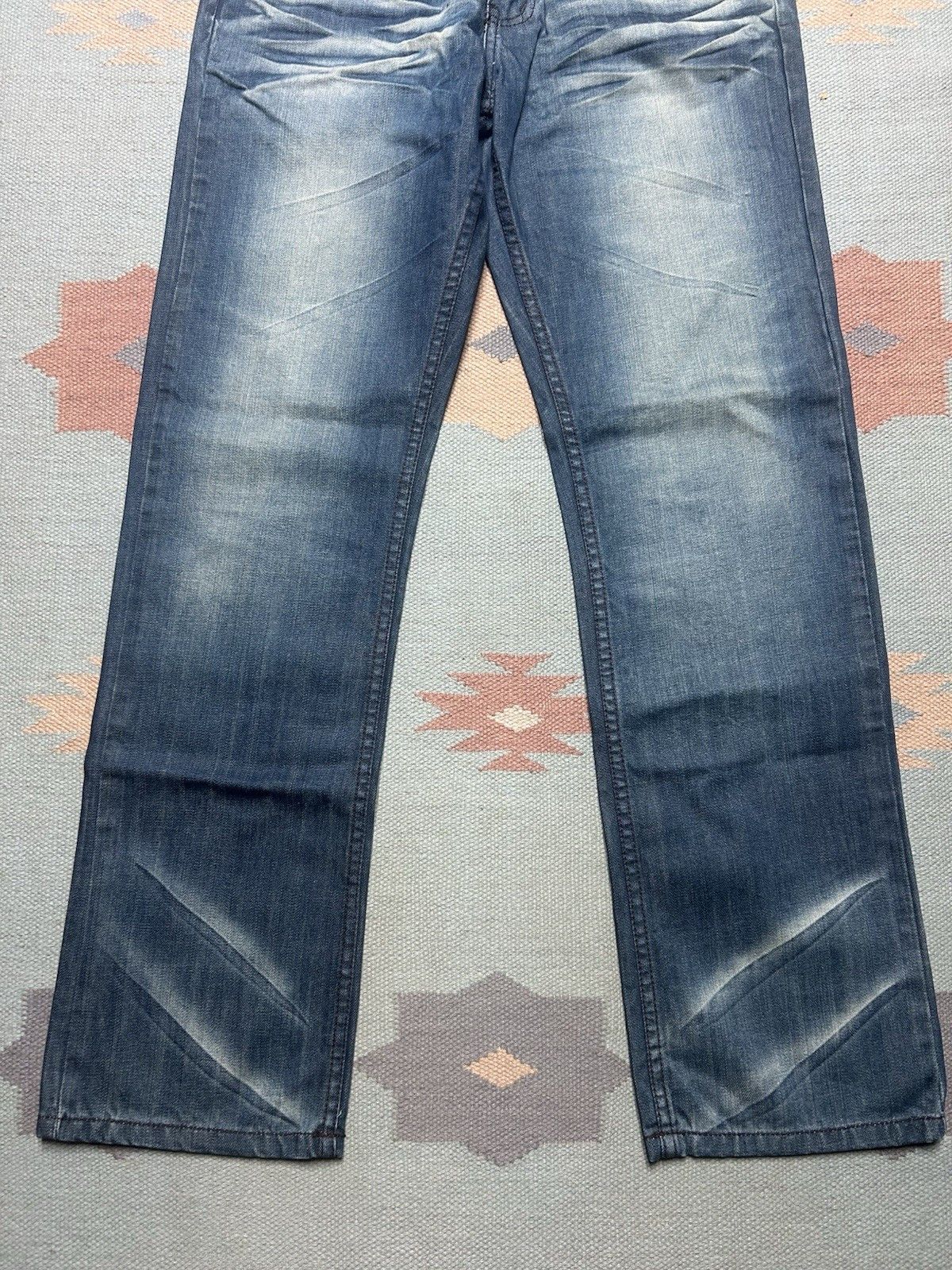 Vintage Vtg Levis Engineered jeans fade NWT DEADSTOCK straight 33x33 Size US 33 - 2 Thumbnail