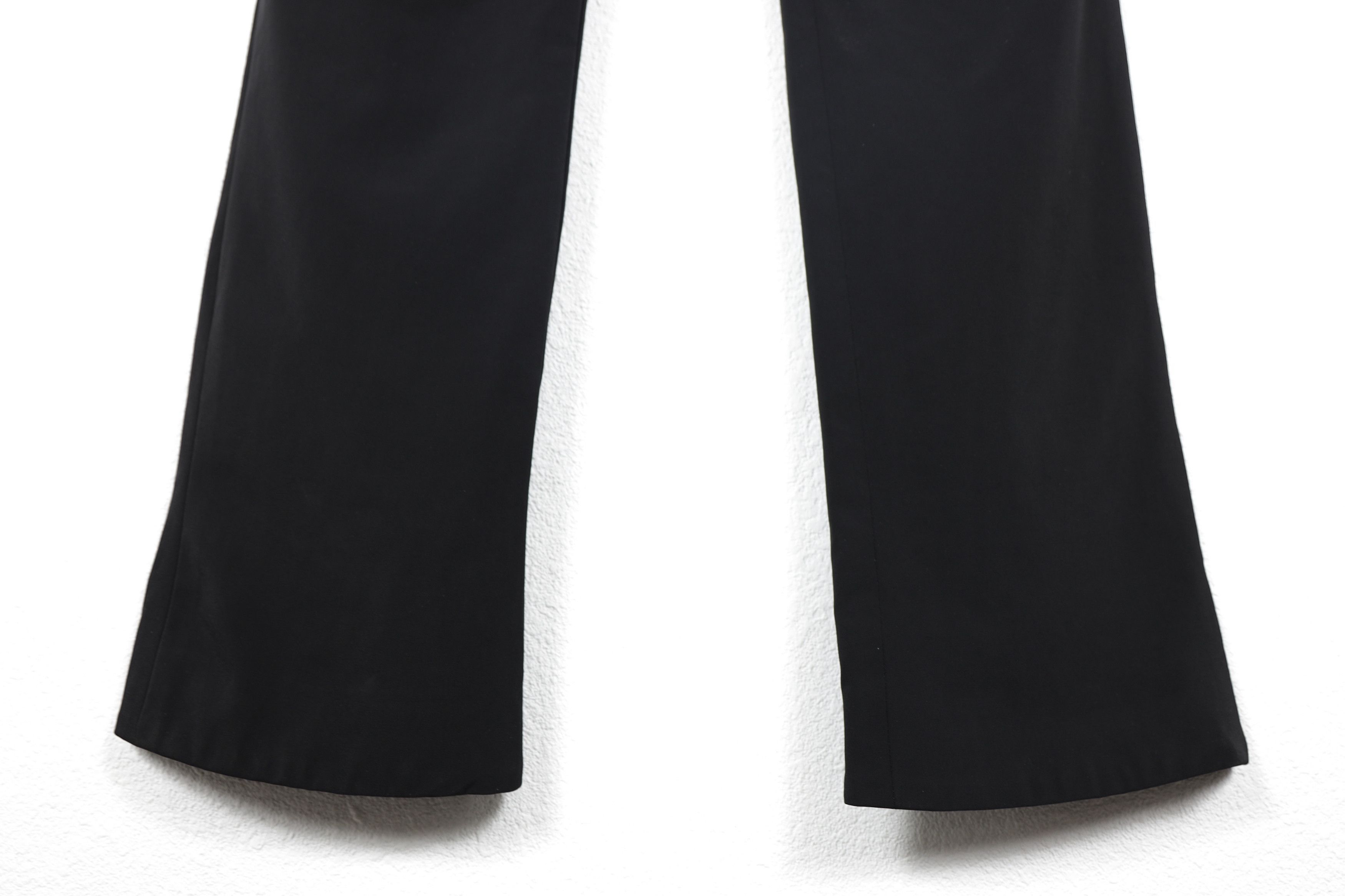Jil Sander Womens Jil Sander Black Polyamide Chino Flare Track Pants 38 Size 26" / US 2 / IT 38 - 10 Thumbnail