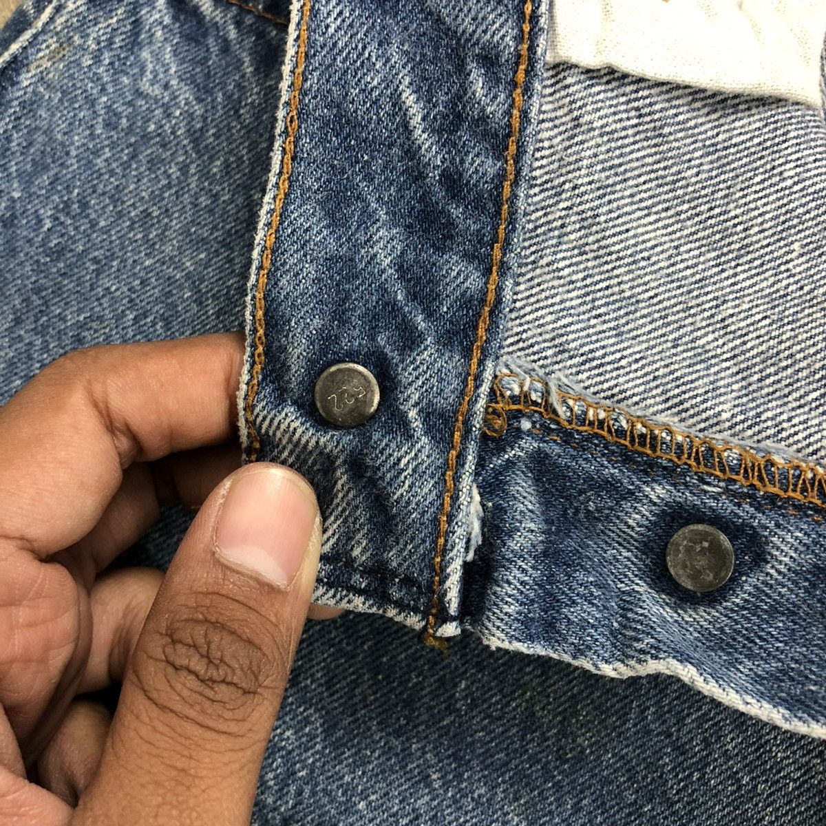 Levi's × Levi's Vintage Clothing × Vintage 🇺🇸 1980s Levis Strauss 501 #522 Faded Blue Jeans Size US 30 / EU 46 - 14 Thumbnail
