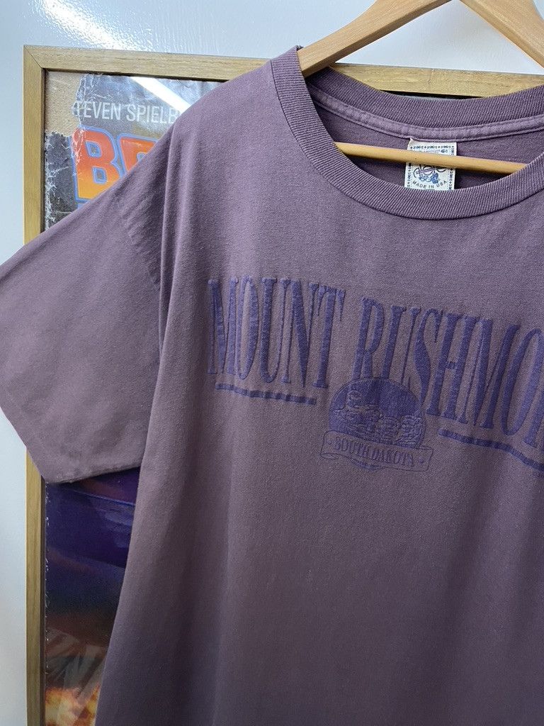 Vintage 1991 Vintage Mount Rushmore Souvenir T Shirt Size US XL / EU 56 / 4 - 6 Thumbnail