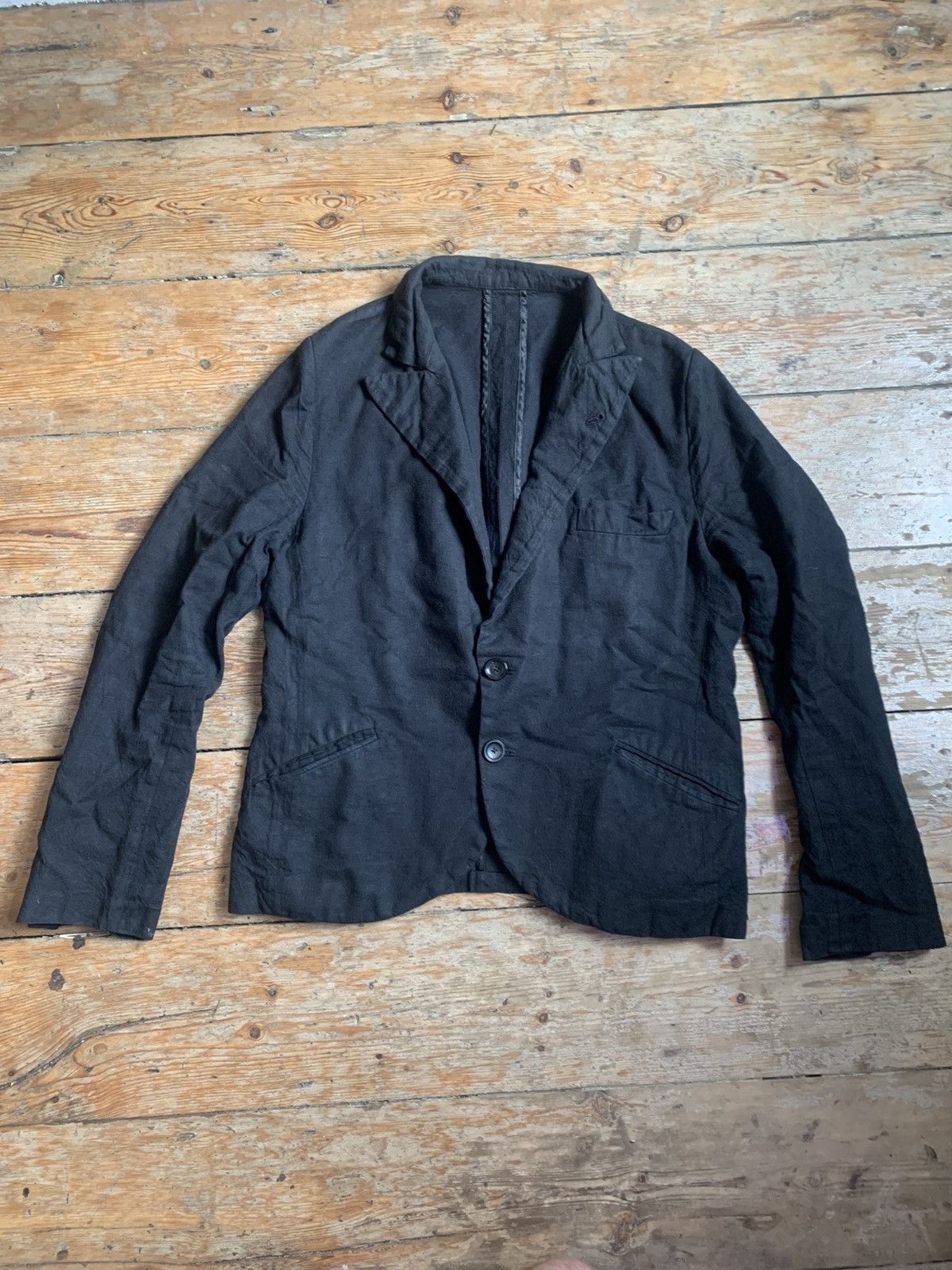 Geoffrey B. Small Gainsbourg Mid Weight Linen Jacket Size 46R - 1 Thumbnail