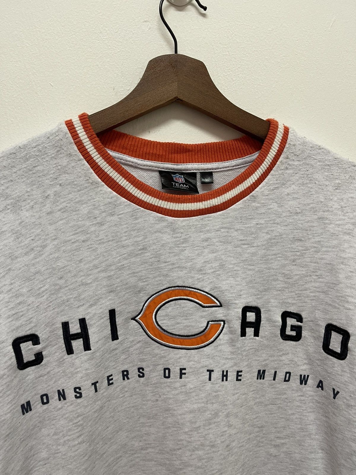 NFL × Vintage 90’s CHICAGO BEAR MONSTER NFL SWEATER Size US M / EU 48-50 / 2 - 2 Thumbnail