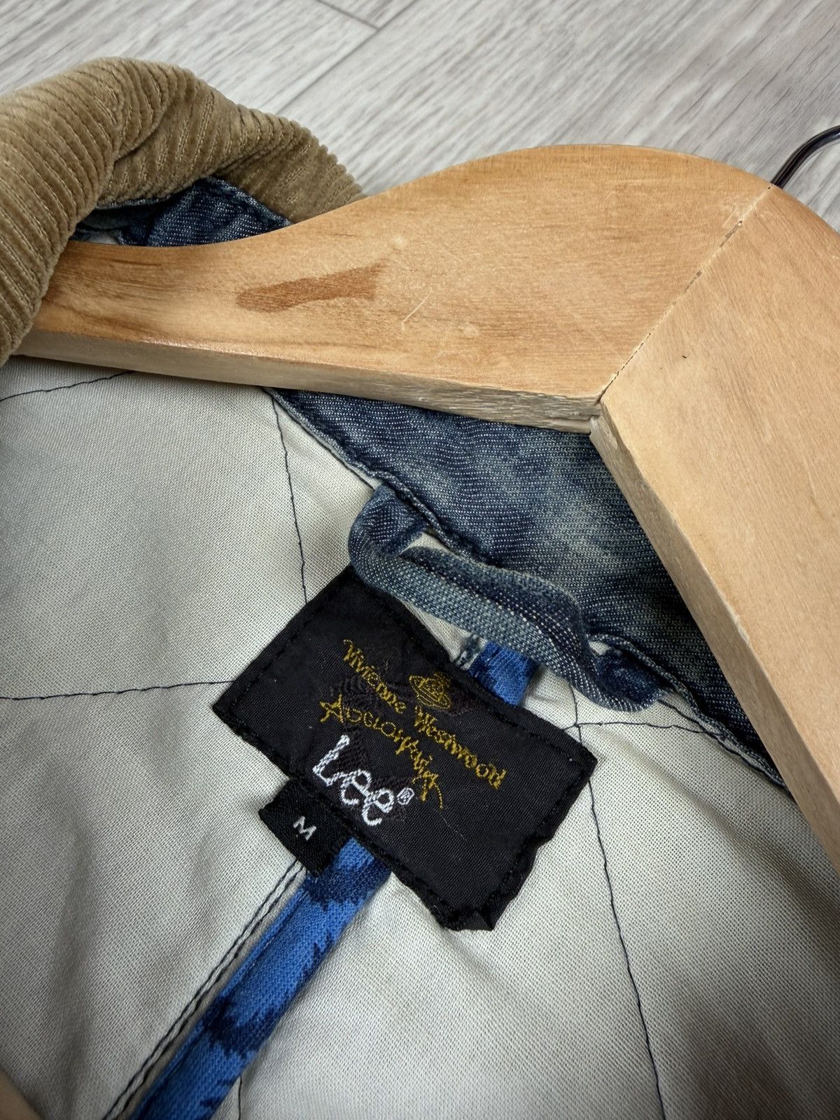 Lee × Vivienne Westwood Vivienne Westwood x Lee Montana Snow Quilted Denim Jacket Size US M / EU 48-50 / 2 - 6 Thumbnail