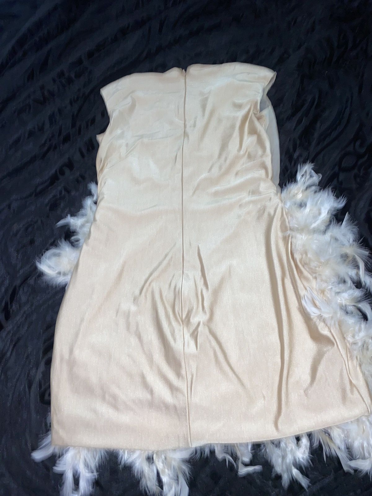 Custommade Gold homecoming dress Size L / US 10 / IT 46 - 6 Thumbnail