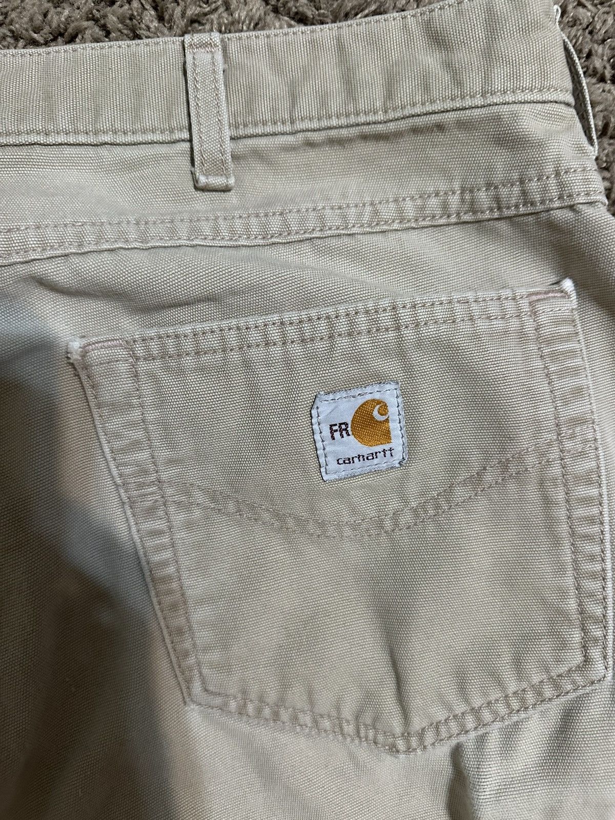 Carhartt Vintage Carhartt FR “triple tan” pants 00s size 36x34 Size US 36 / EU 52 - 2 Thumbnail