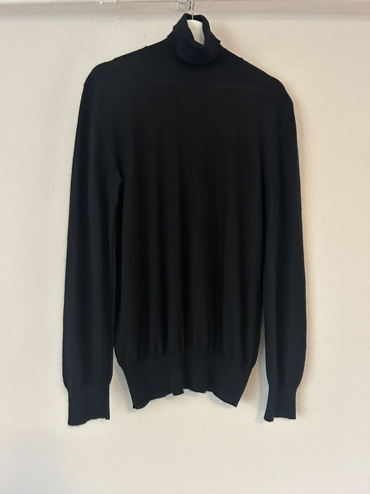 Cashmere-Wool Blend Turtleneck Sweater