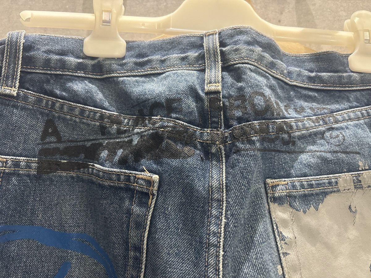 Fragment Design × Kaws × Travis Scott CACTUS JACK FOR FRAGMENT FROM OUR MINDS DENIM PANT 30 Size US 30 / EU 46 - 3 Thumbnail