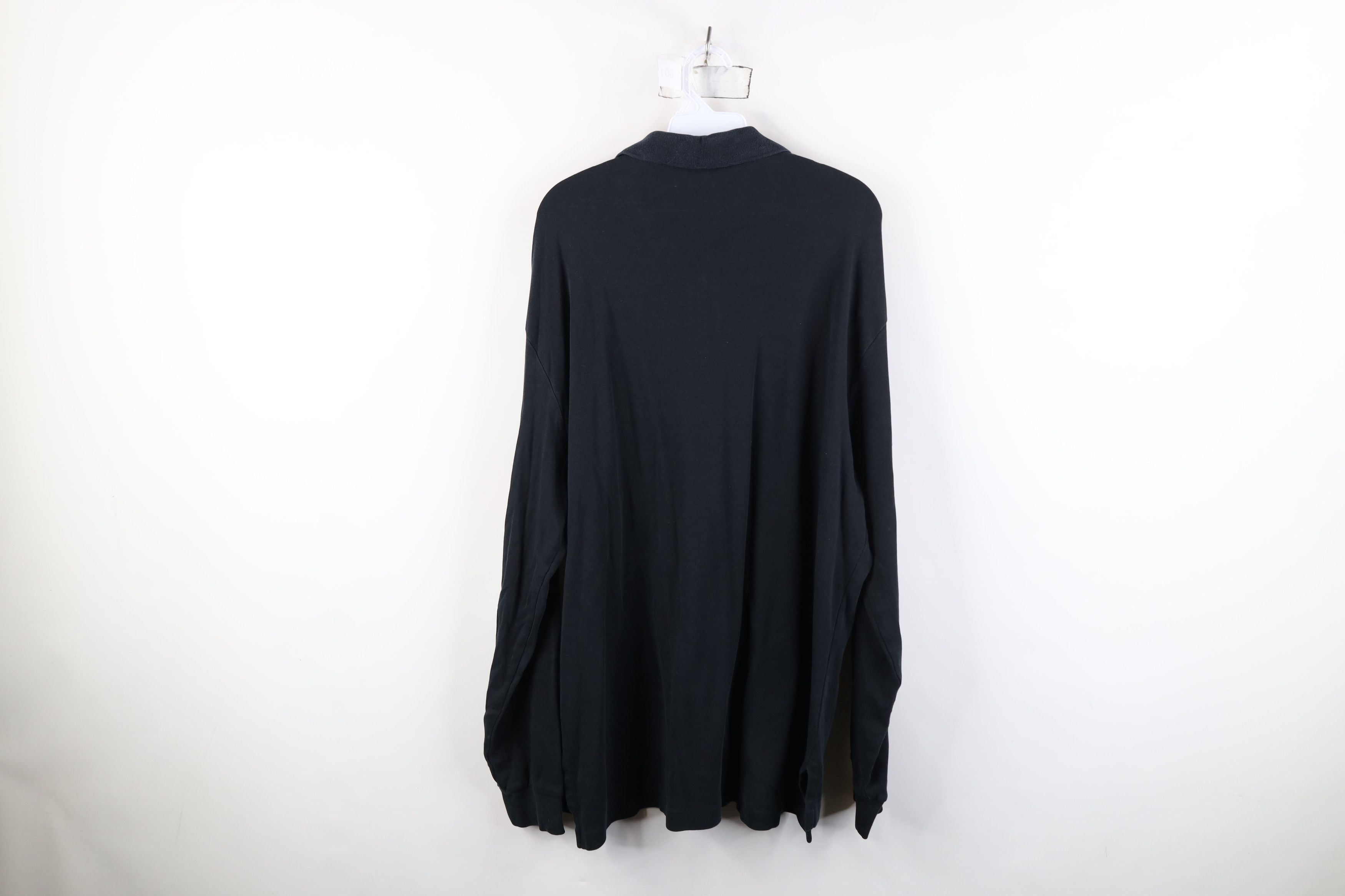 Ralph Lauren Vintage 90s Ralph Lauren Cotton Touch Long Sleeve Rugby Polo Size US XL / EU 56 / 4 - 12 Thumbnail