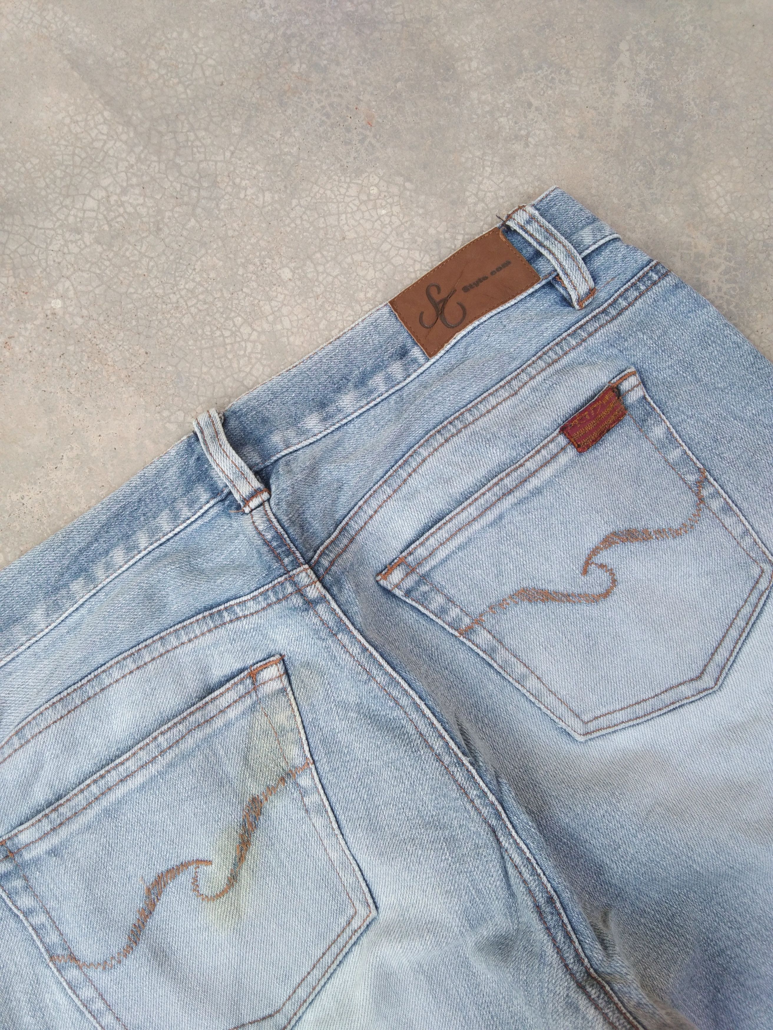Japanese Brand Vintage Flared Jeans 29x30 Size US 29 - 3 Thumbnail