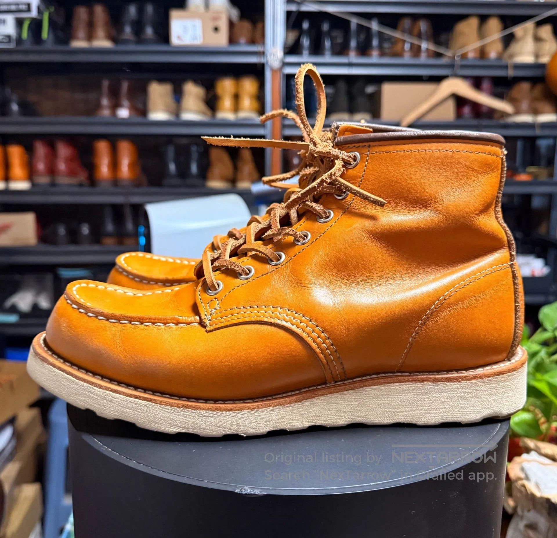 Red Wing Red Wing 9875 Yellow Dog Boot. Size US 8 / EU 41 - 4 Thumbnail