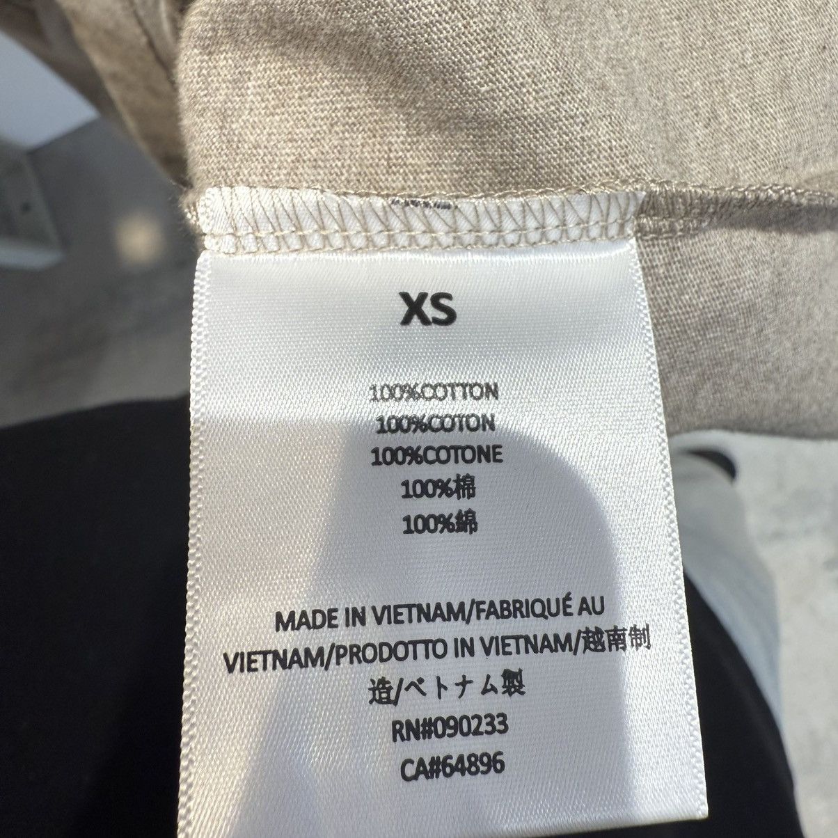Fear of God Fear of God Essentials Tee Core Heather Size US XS / EU 42 / 0 - 5 Thumbnail