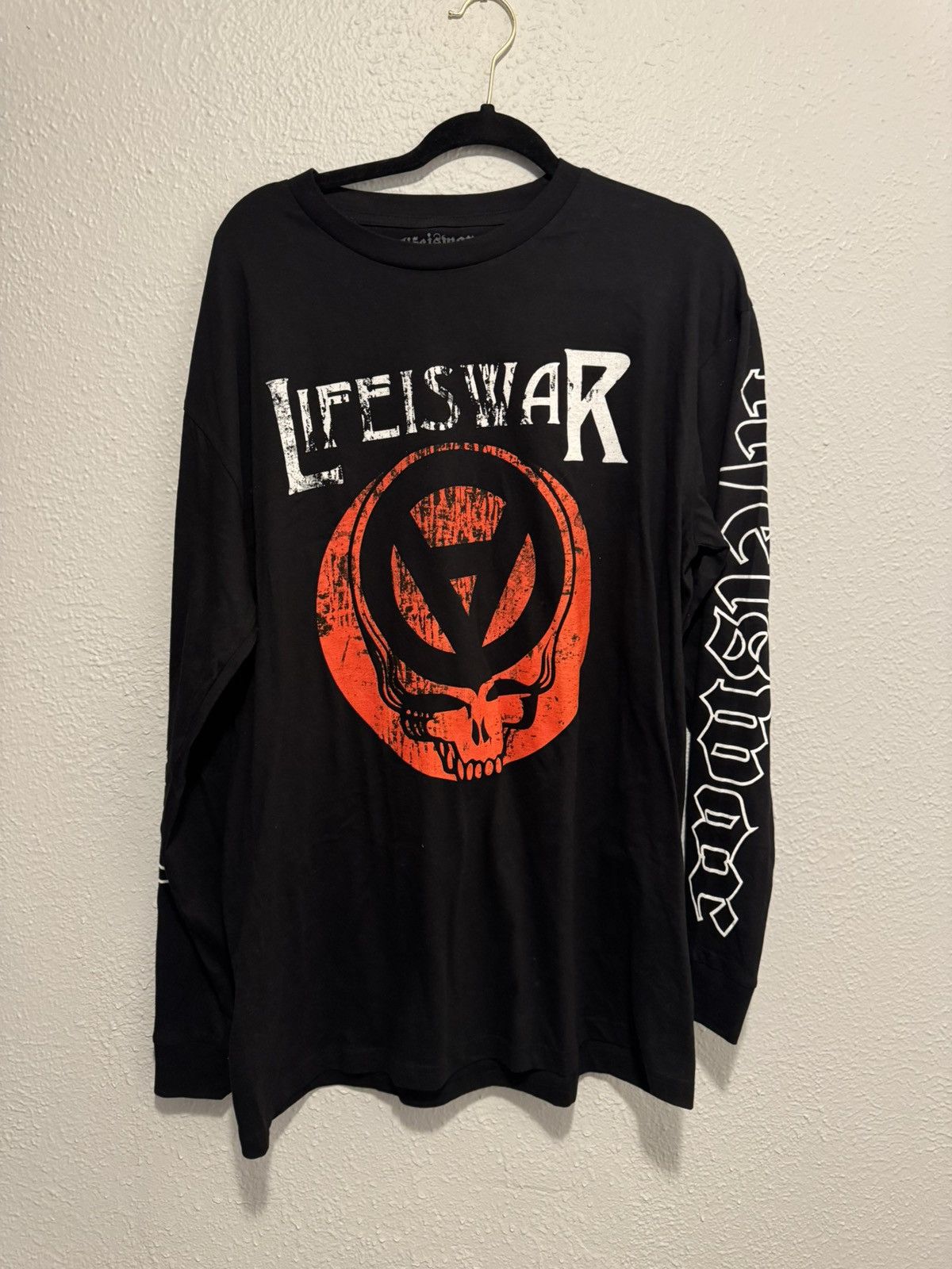 Playboi Carti Life is war Mitch modes long sleeve Size US XL / EU 56 / 4 - 1 Thumbnail