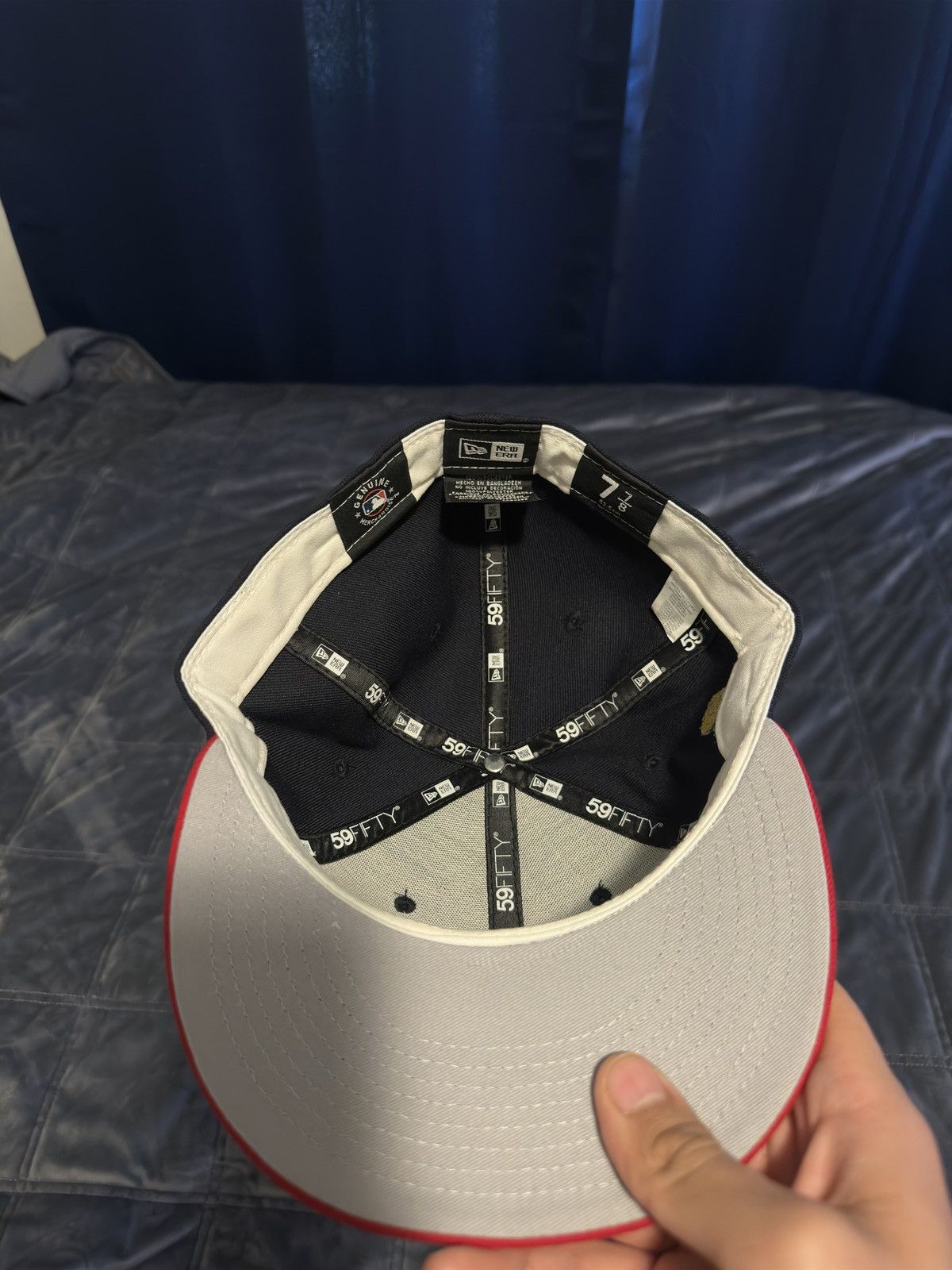 New Era New Era Washington Nationals 7 7/8 Fitted Hat Size ONE SIZE - 4 Thumbnail