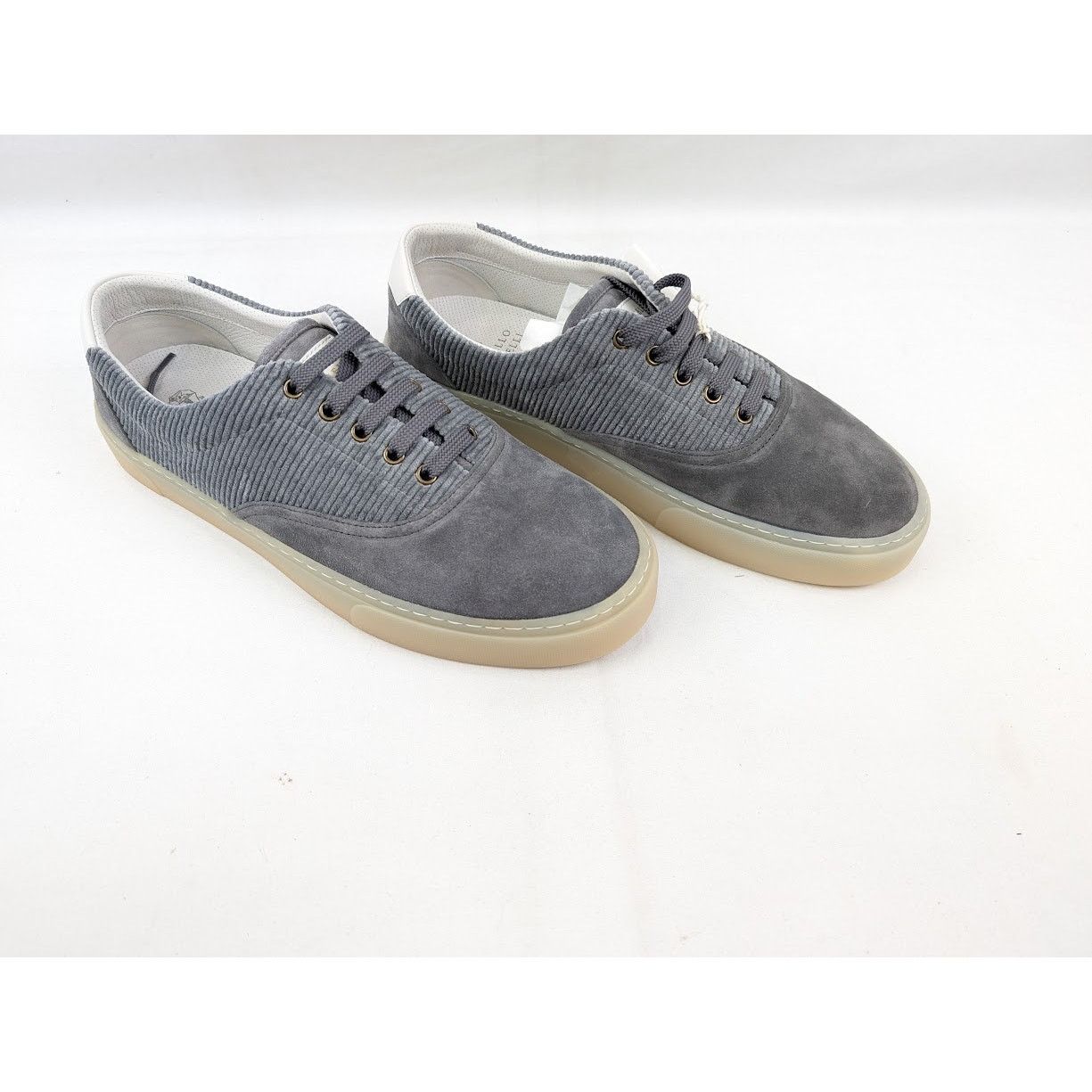 Brunello Cucinelli o1rshd1 Low-Top Sneakers in Gray Size US 12 / EU 45 - 12 Thumbnail