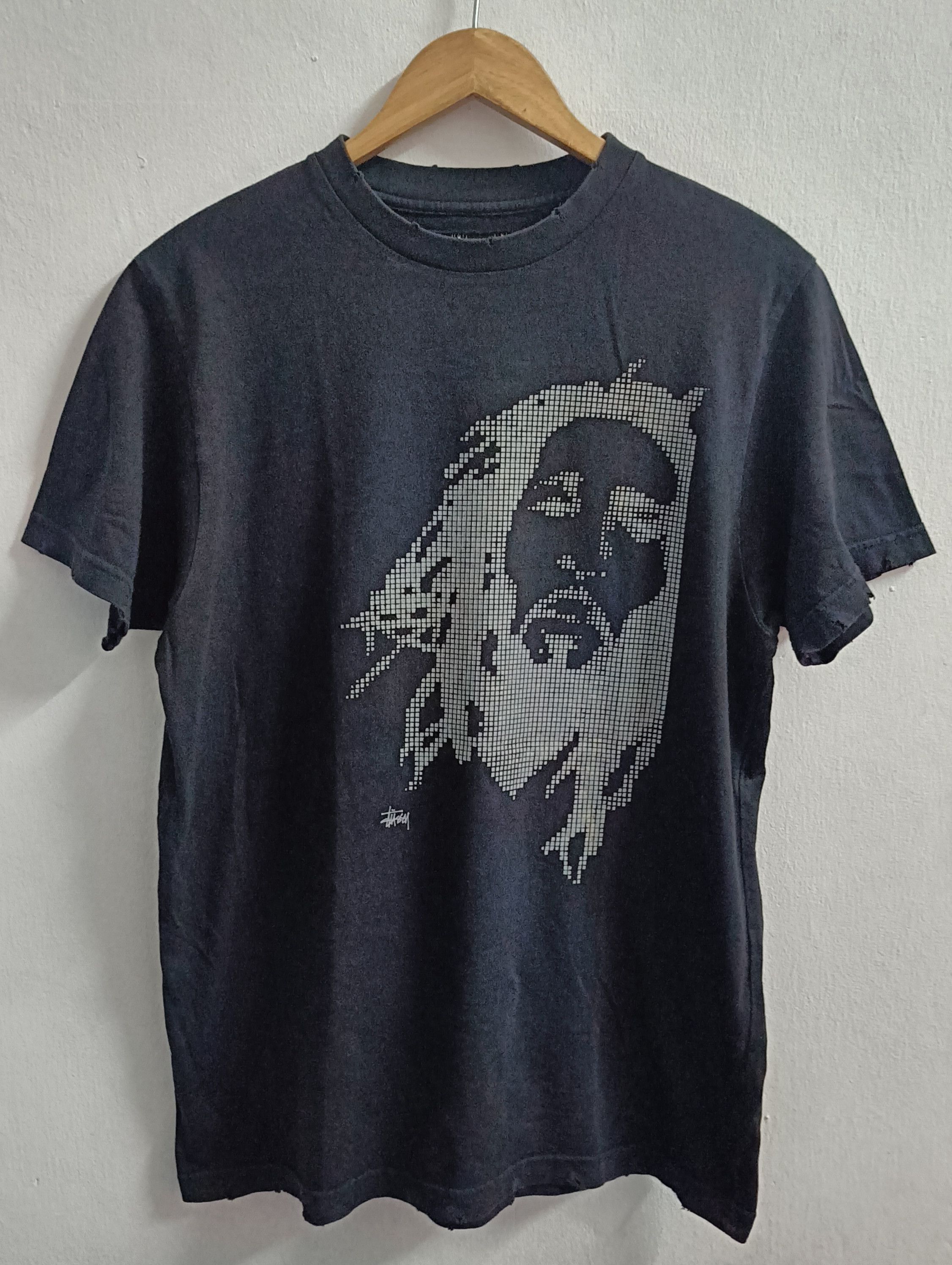 Stussy 🔥🔥 Rare Distressed Stussy Bob Marley Tee Size US M / EU 48-50 / 2 - 1 Thumbnail
