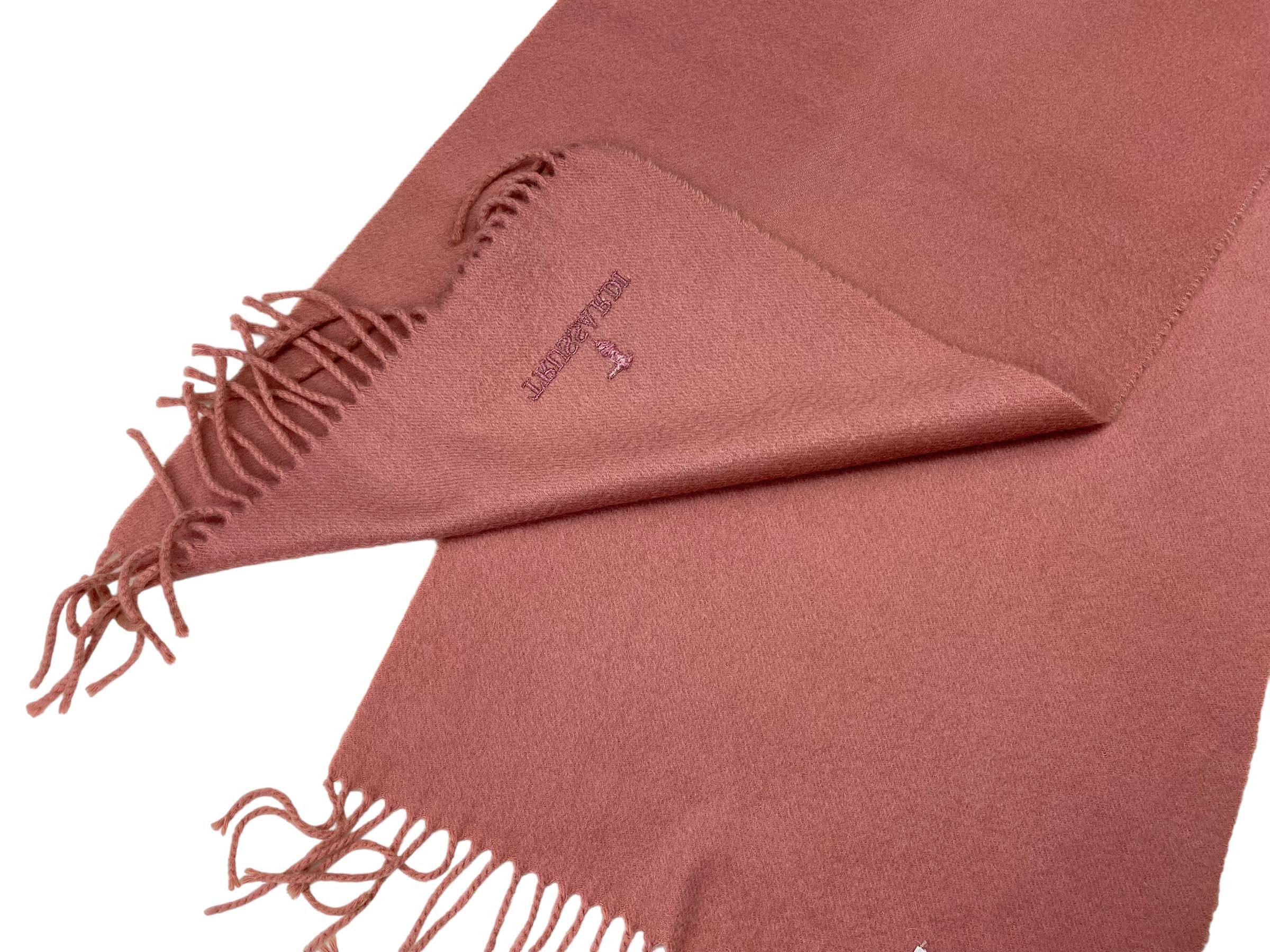 Trussardi × Vintage Trussardi Pure Cashmere Vintage Scarf Size ONE SIZE - 5 Thumbnail