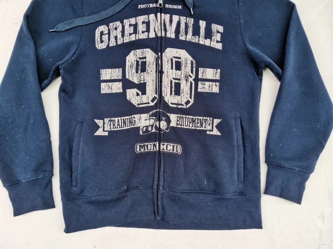 Other Football Rookie Greenville 98 Hoodie Zipper Sweatshirt Size US M / EU 48-50 / 2 - 6 Thumbnail