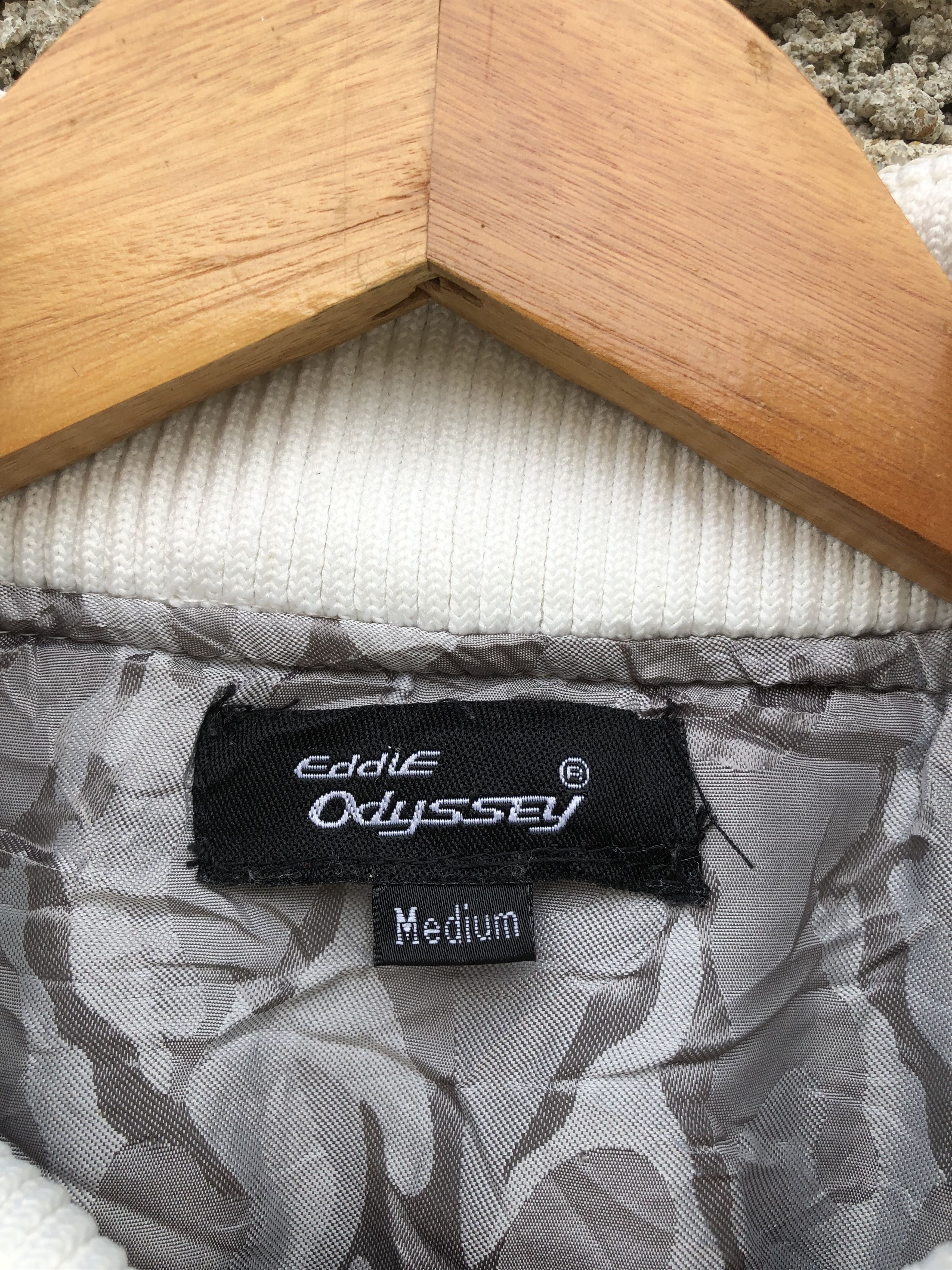 Japanese Brand Vintage Eddie Odyssey Classic Limited Edition Bomber Jacket Size US L / EU 52-54 / 3 - 8 Thumbnail