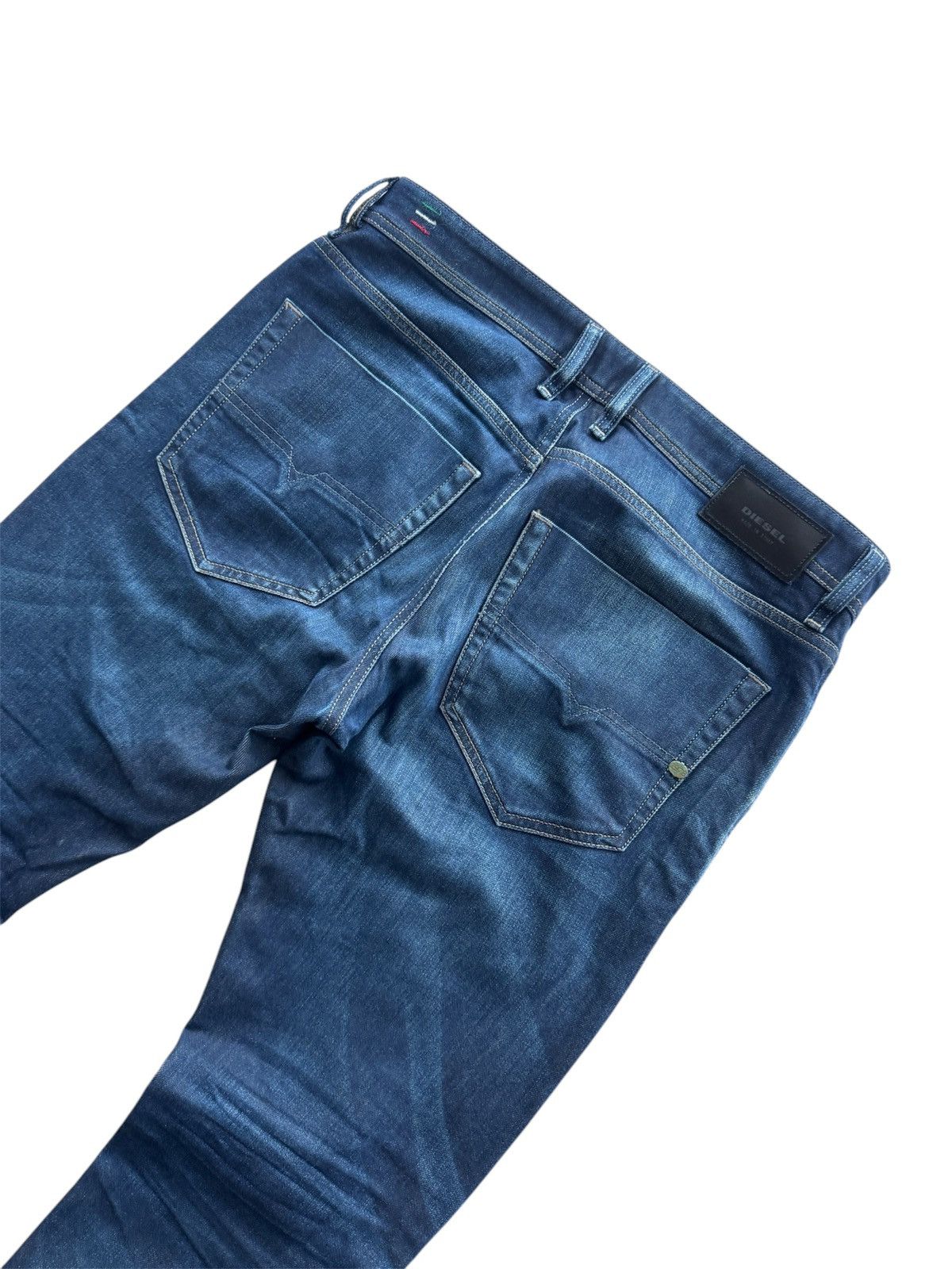 Diesel × Diesel Black Gold Diesel Tepphar Slim Carrot 0848V Stretch Jeans Size US 31 - 7 Thumbnail