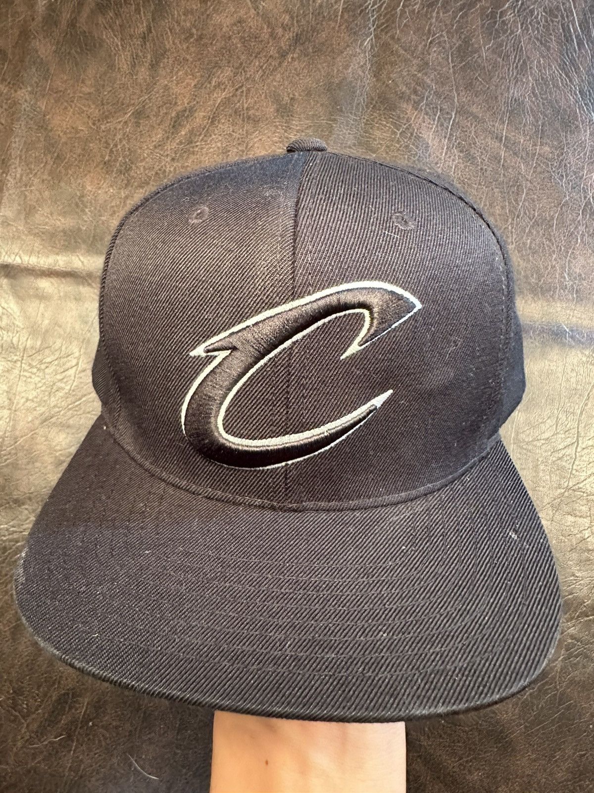 Mitchell & Ness Black Cleveland Cavaliers Mitchell & Ness Cap Size ONE SIZE - 2 Thumbnail
