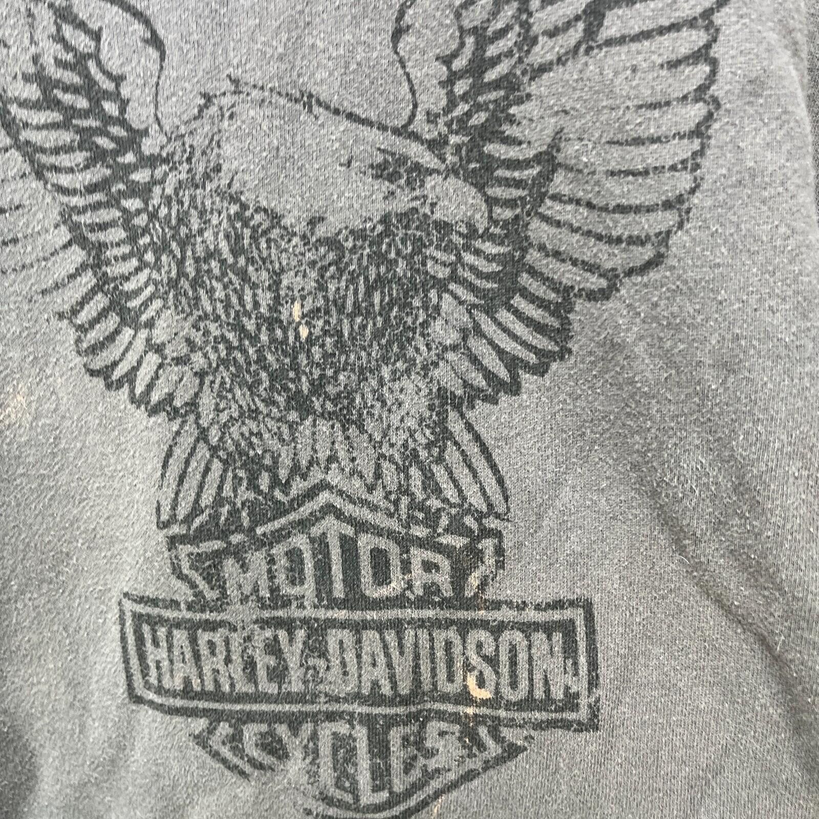 Harley Davidson Vintage Harley Davidson Sun Faded Eagle Sweatshirt XL Size US XL / EU 56 / 4 - 3 Thumbnail