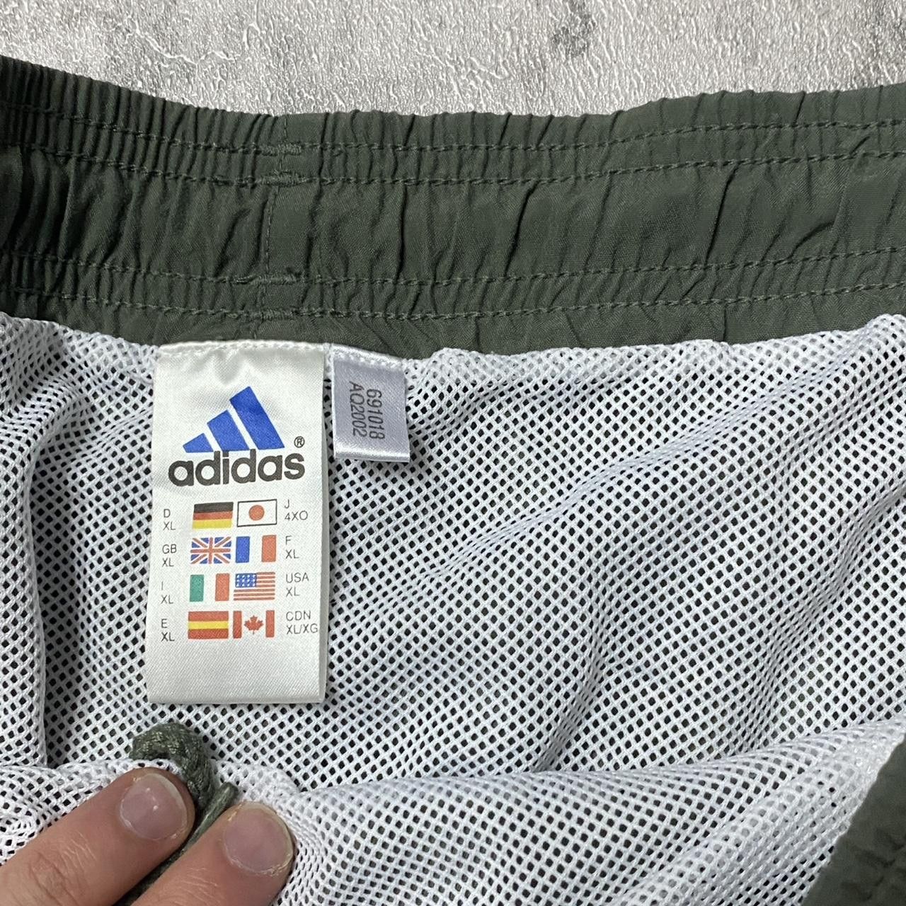 Adidas Olive green and orange Nike Dri-Fit running shorts Size US 36 / EU 52 - 3 Thumbnail