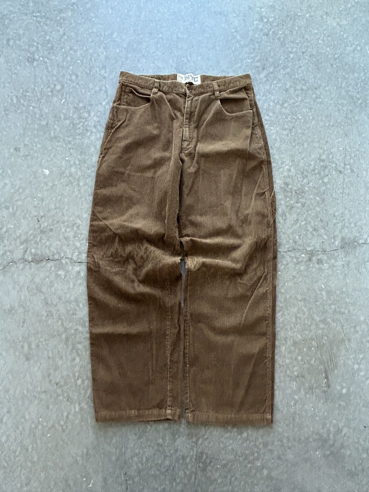 Vintage Vintage Y2K 212 NYC Baggy Corduroy Carpenter Pants Size US 36 / EU 52 - 2 Thumbnail