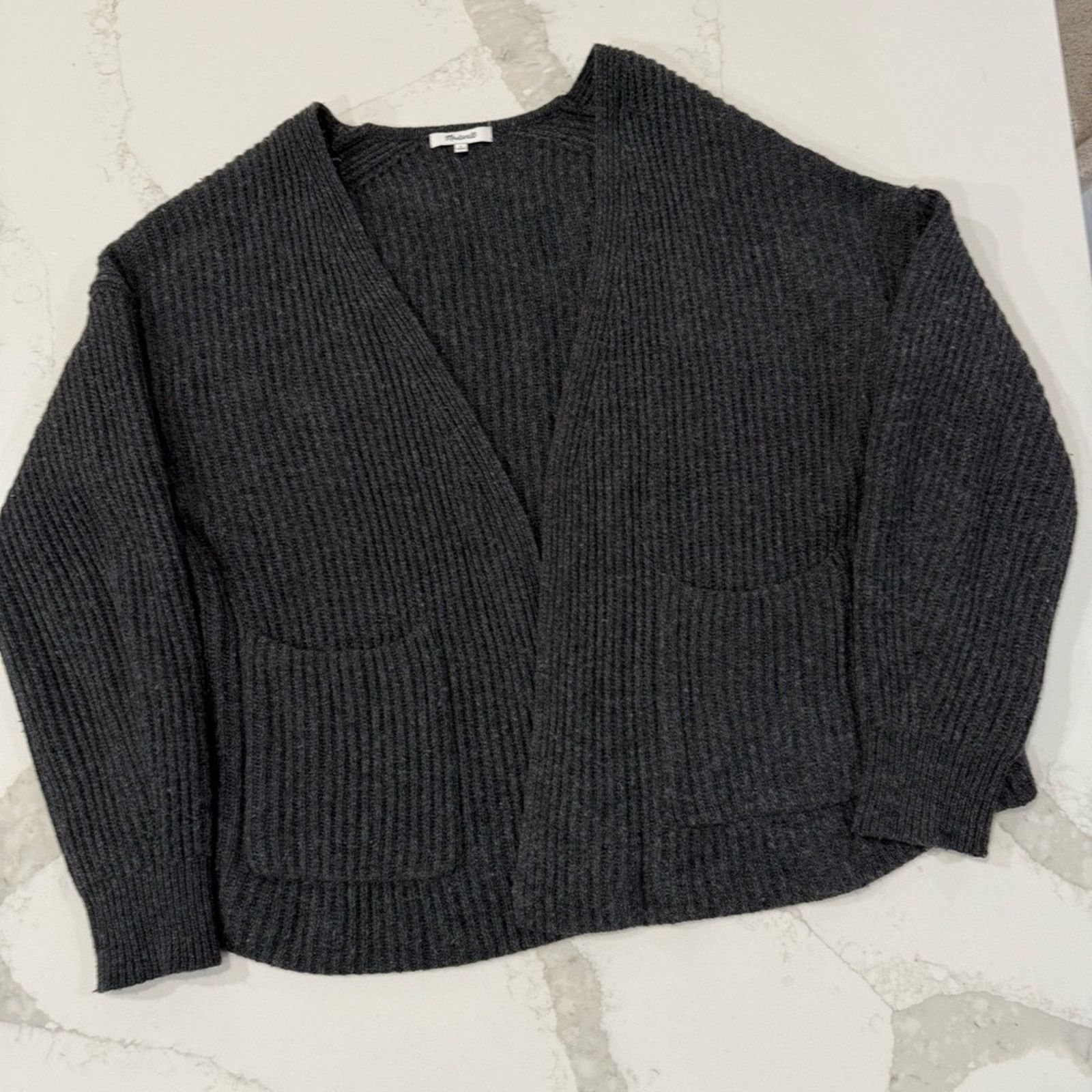 Madewell Madewell Redford Merino Wool Cardigan Sweater Womens Large Size L / US 10 / IT 46 - 3 Thumbnail