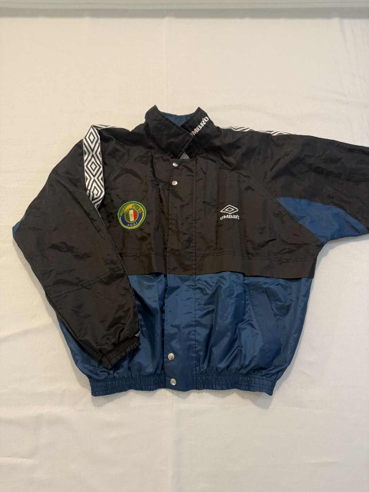 Umbro Vintage 90s Umbro Track Jacket Size US L / EU 52-54 / 3 - 2 Thumbnail