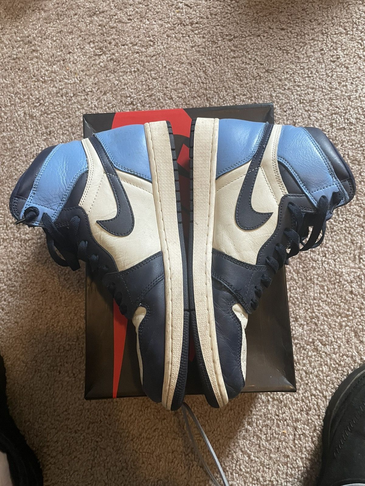 Nike Jordan 1 Retro High Obsidian Size 11 Size US 11 / EU 44 - 5 Thumbnail