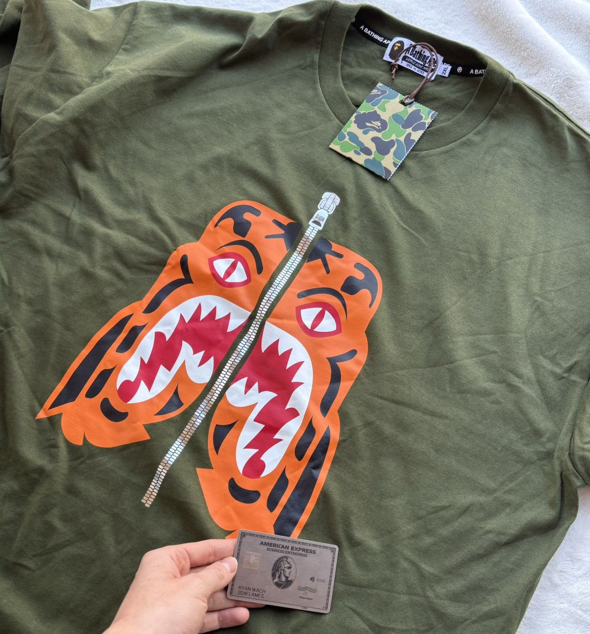 Bape Tiger Tee Size US XXL / EU 58 / 5 - 2 Thumbnail