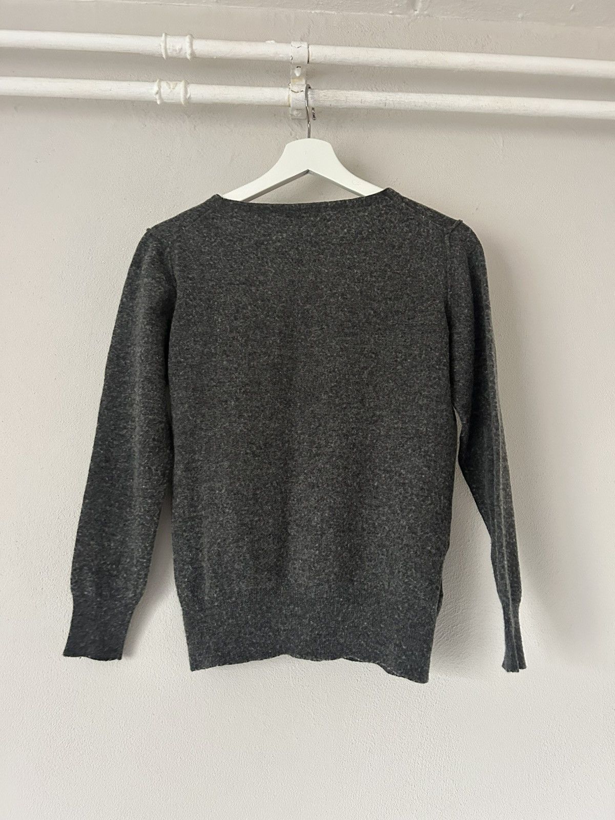 Miu Miu Miu Miu Gray Wool Sweater Size US S / EU 44-46 / 1 - 7 Thumbnail