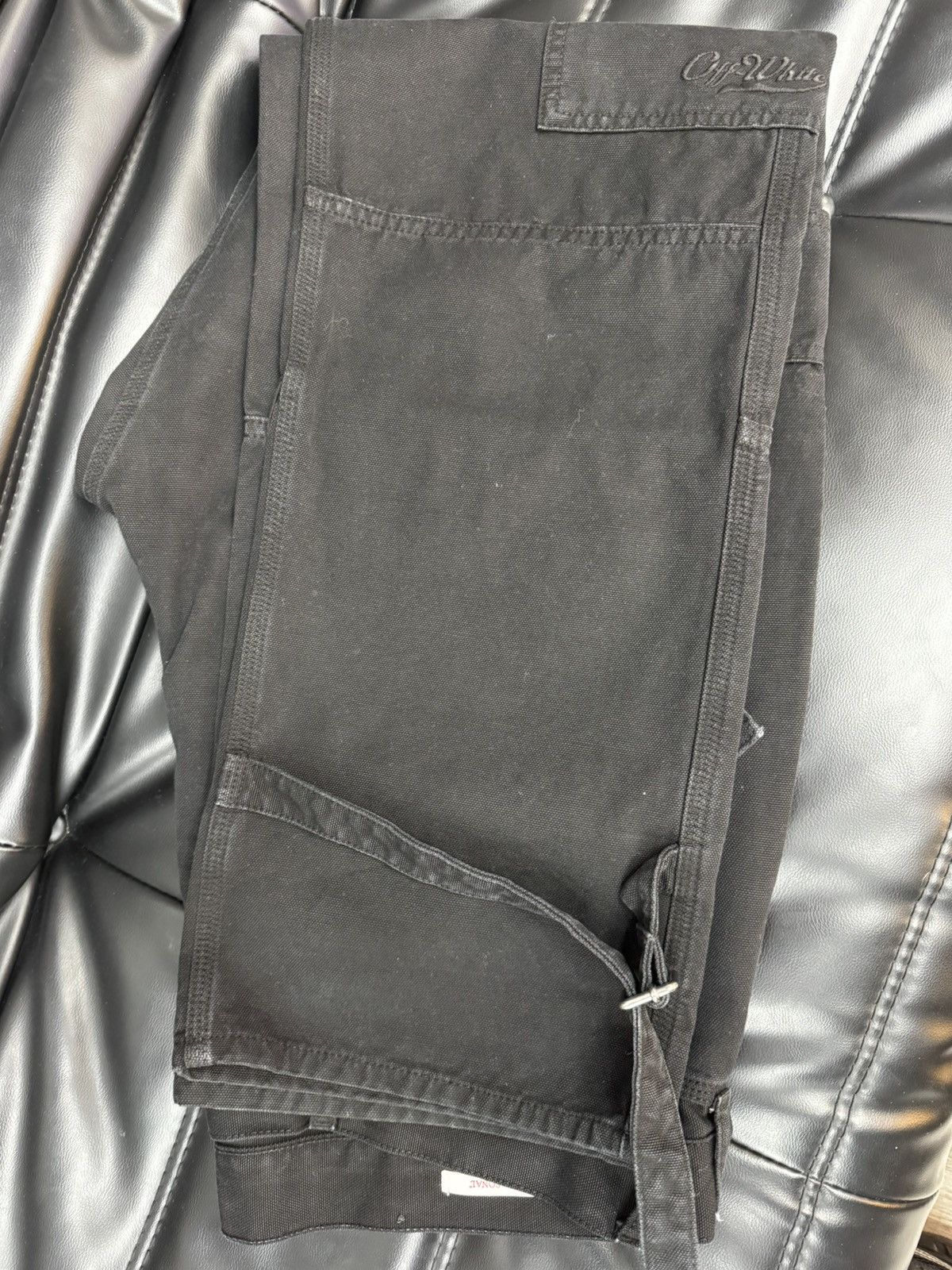 Off-White Off-White black cargo pants Size US 34 / EU 50 - 5 Thumbnail