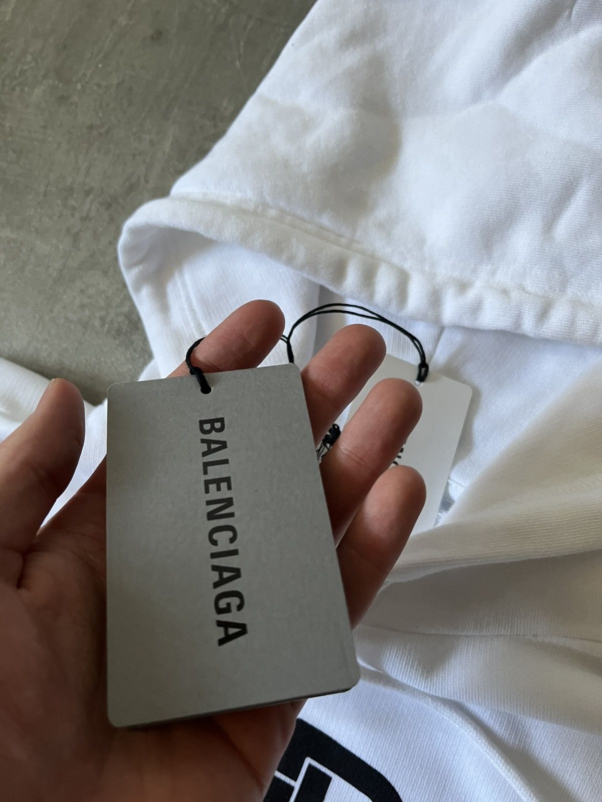 Balenciaga Balenciaga BB logo hoodie white new Size US M / EU 48-50 / 2 - 7 Thumbnail