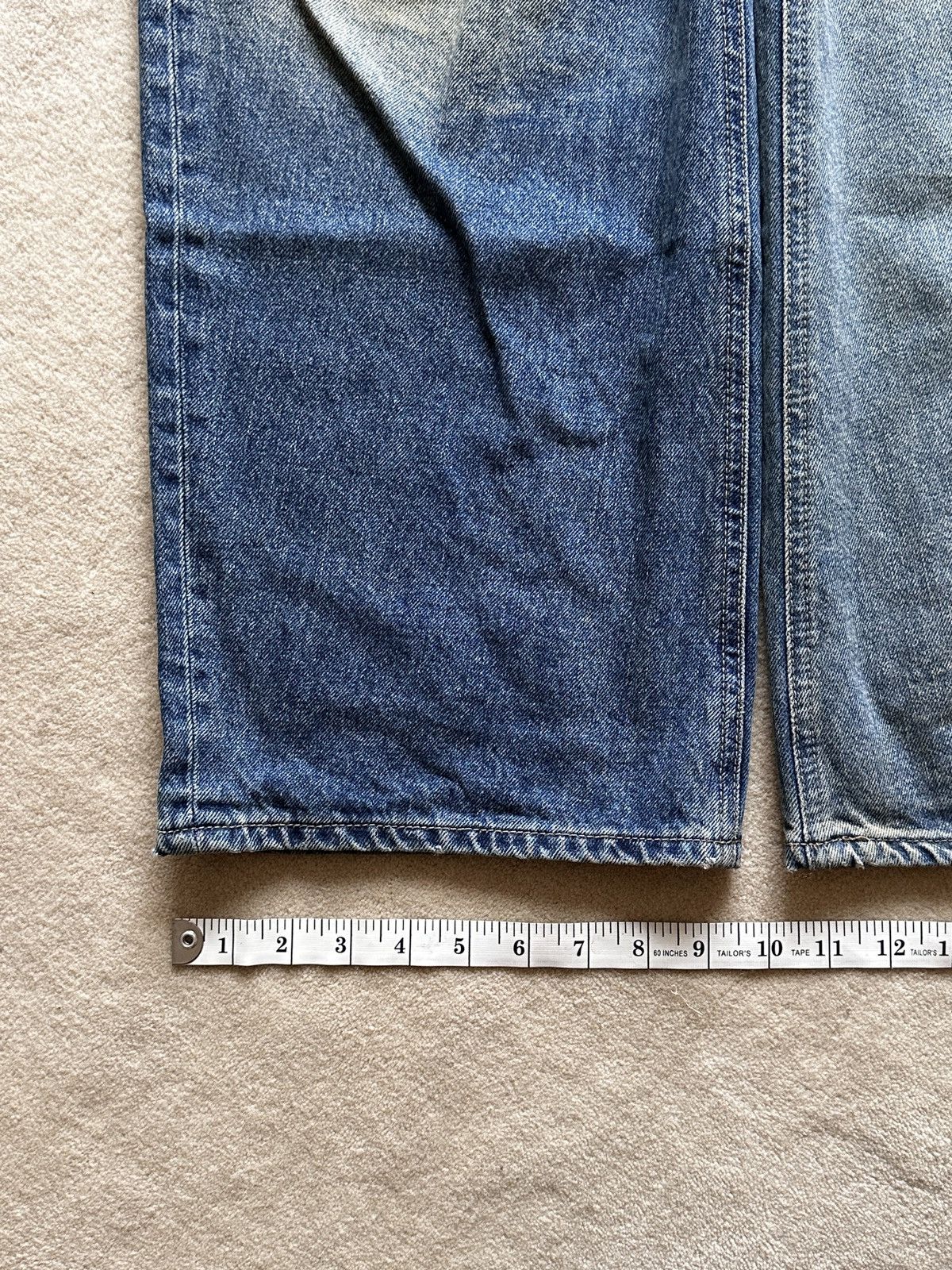 Vintage Dirty Blue Wash Straight Leg Denim — Martin Plan | US30 Size US 30 / EU 46 - 4 Thumbnail