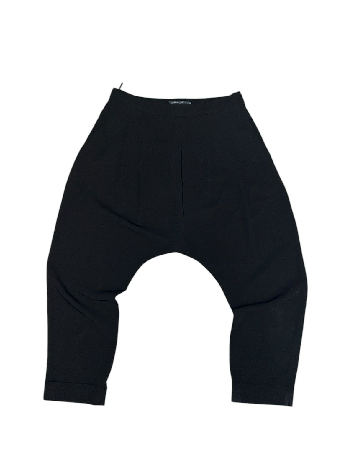 Alexander McQueen 2009 Drop Crotch Trousers Size 27" / US 4 / IT 40 - 2 Thumbnail