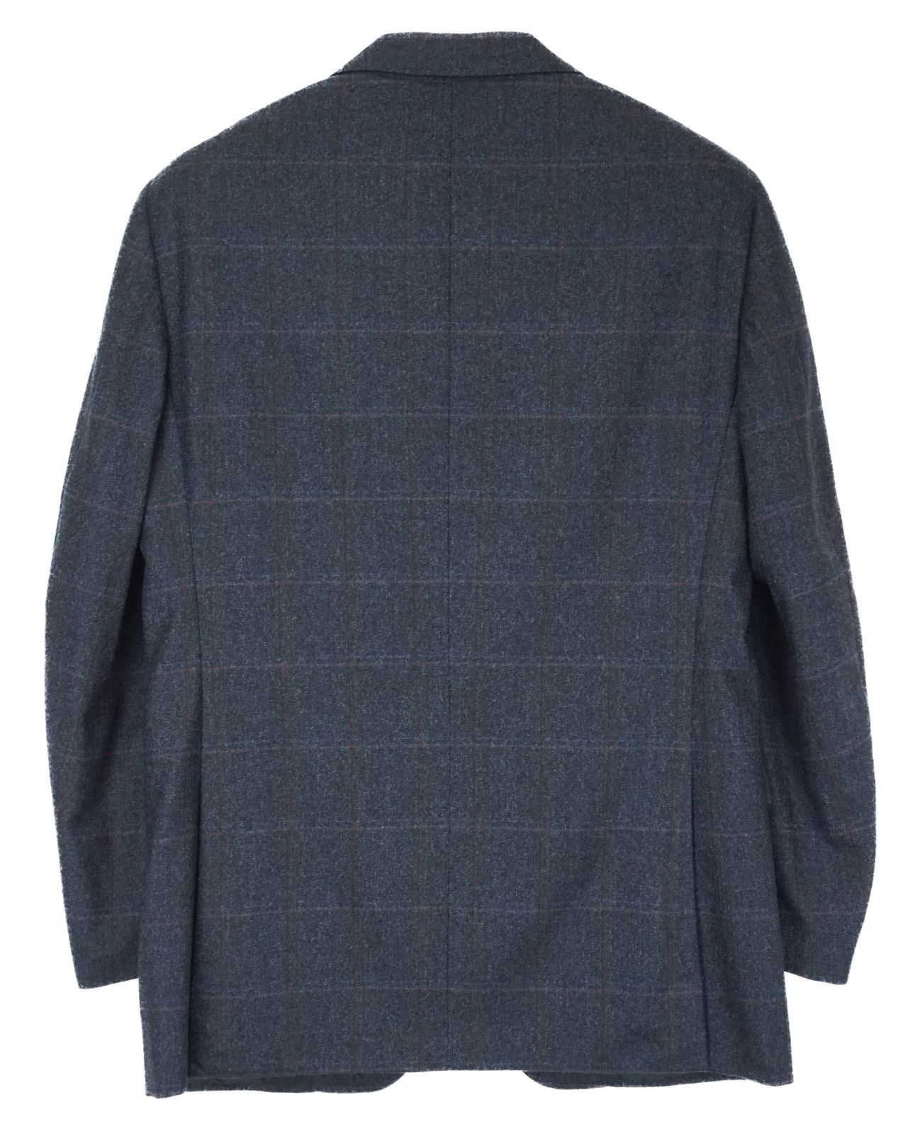 Loro Piana SARTORIA Loro Piana Blazer Men's (EU) 52 Wool Plaid Notch Size 42R - 4 Thumbnail