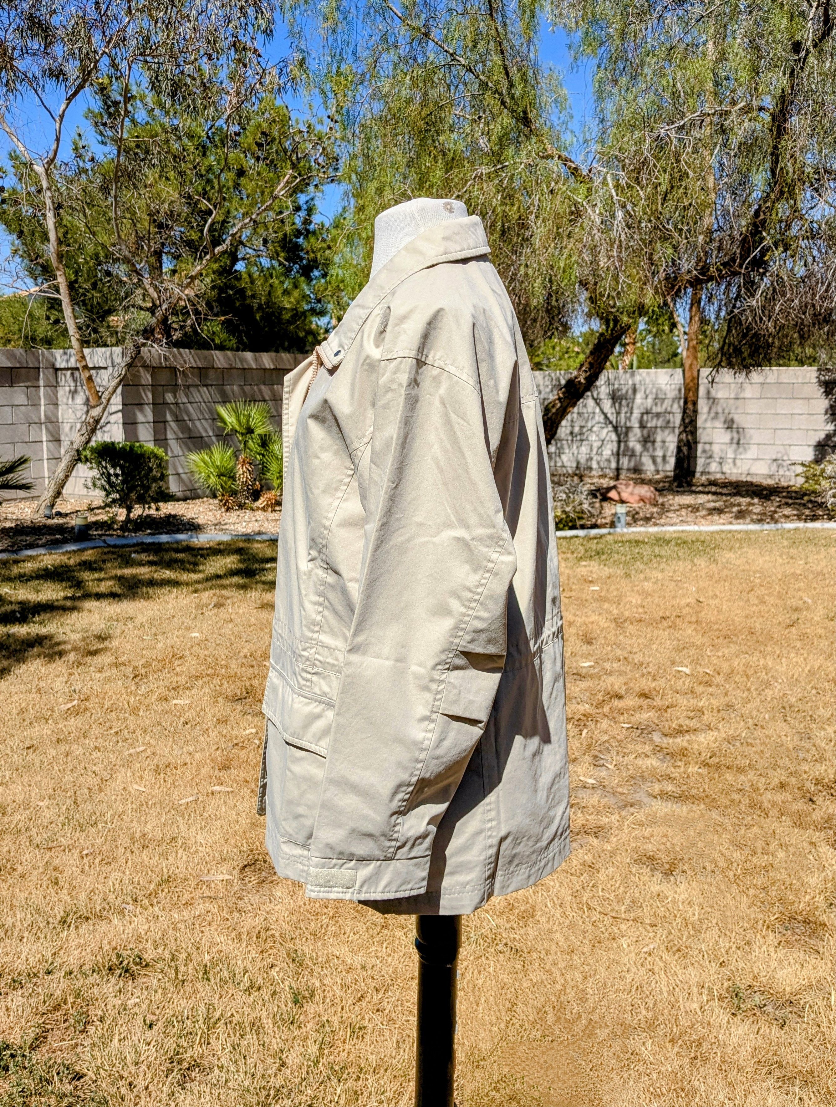 Designer Petite Outdoor Pacific Trail Hiking Rain Wind Jacket Coat Size S / US 4 / IT 40 - 3 Thumbnail