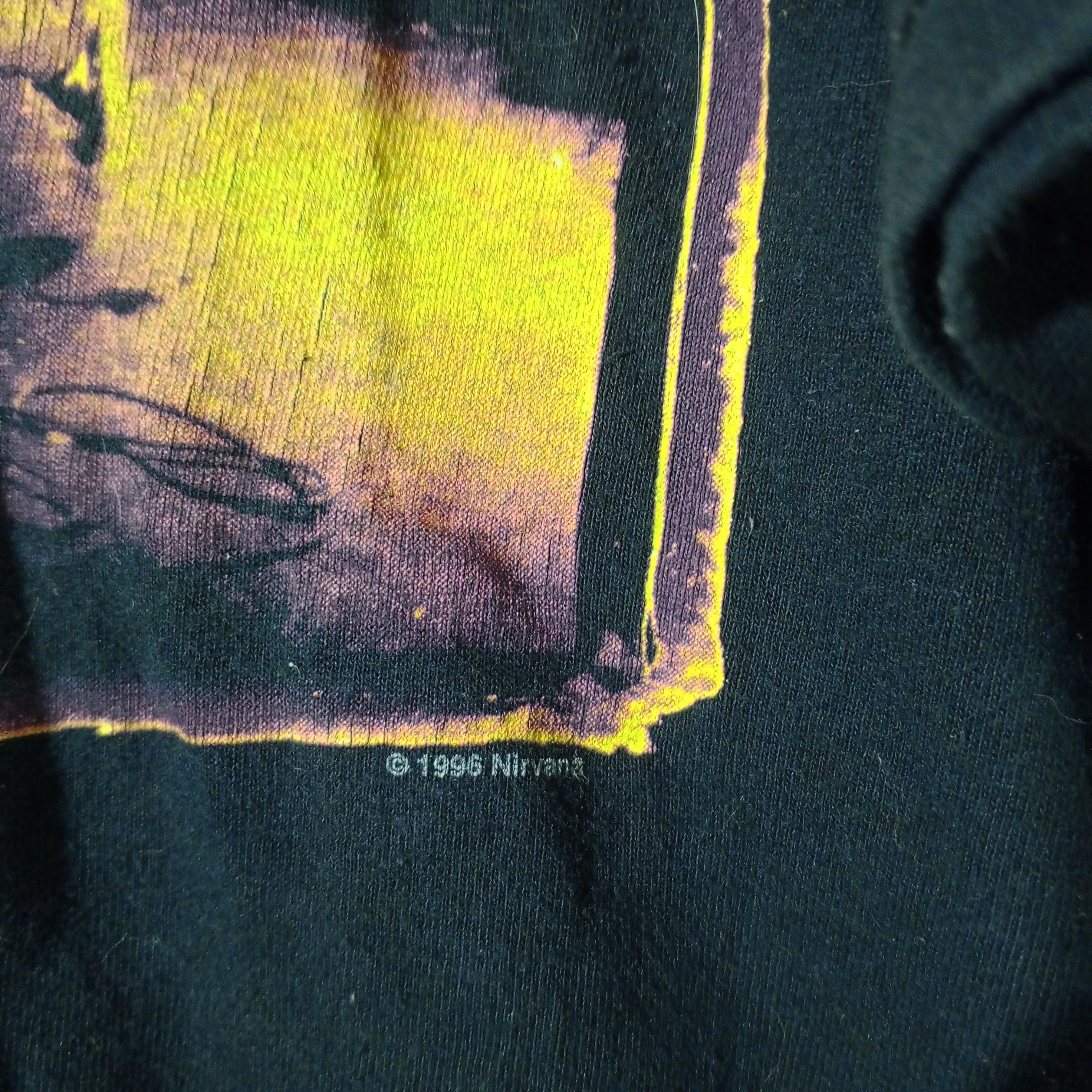 Nirvana Vintage 90s Nirvana From The Muddy Banks Of The Wishkah Band Size US L / EU 52-54 / 3 - 3 Thumbnail
