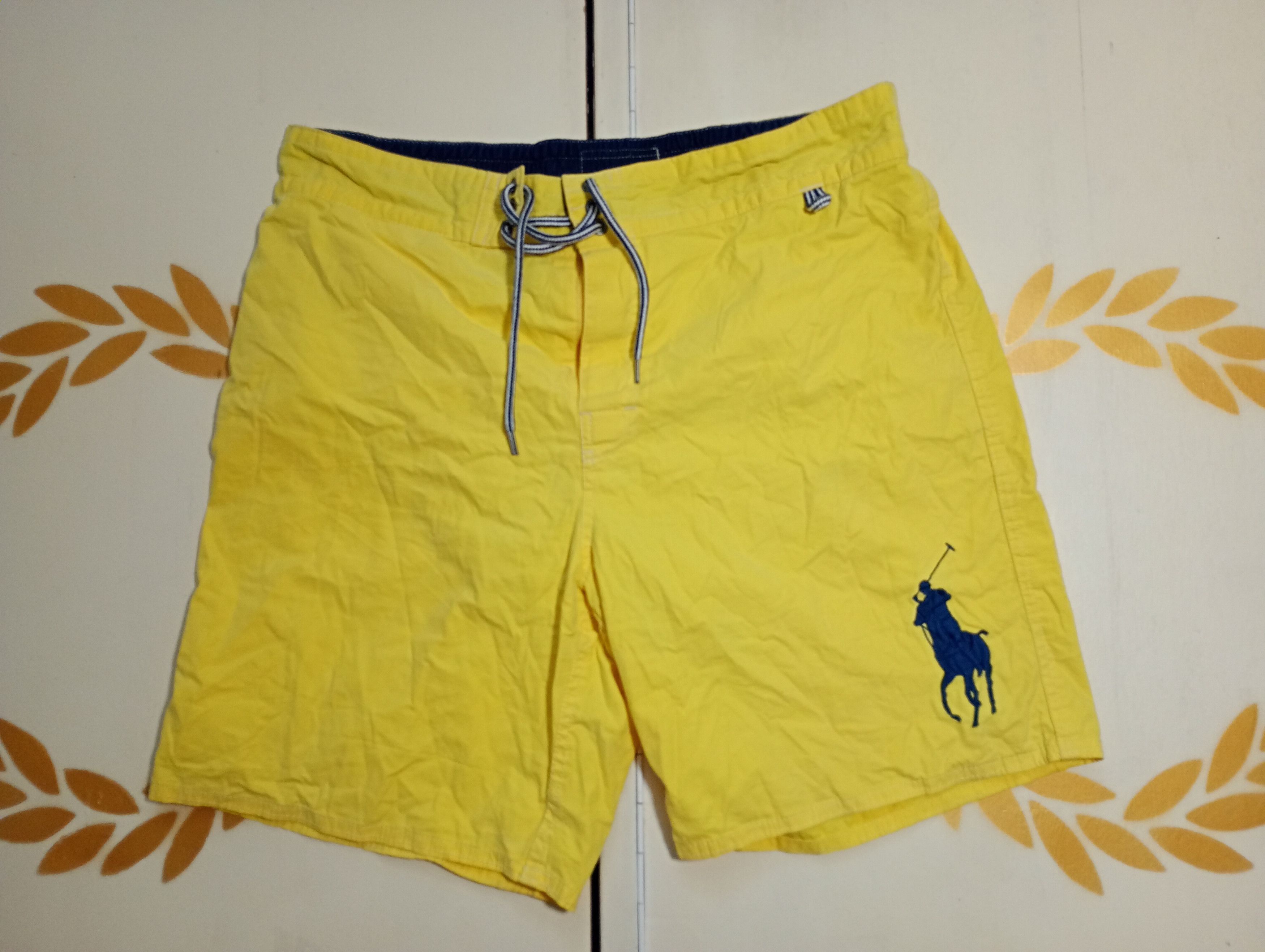 Polo Ralph Lauren Polo Ralph Lauren Big Pony Shorts Vintage 90's Size US 32 / EU 48 - 1 Thumbnail