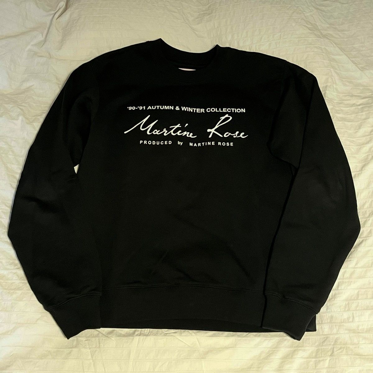 Martine Rose Martine Rose Logo Crewneck Size US S / EU 44-46 / 1 - 1 Thumbnail