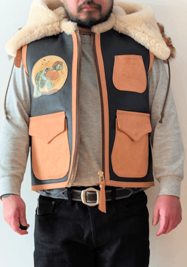 Simmons Bilt Simmons bilt shearling vest Size US M / EU 48-50 / 2 - 3 Thumbnail