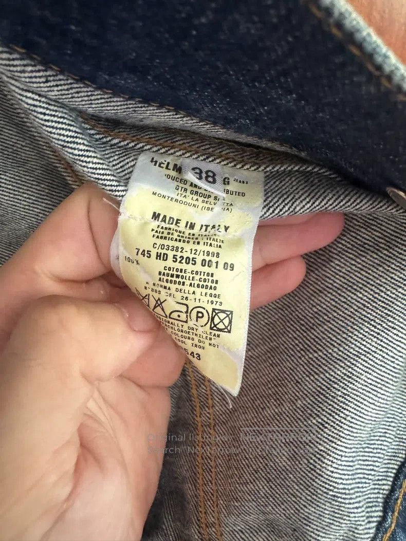 Helmut Lang HELMUT LANG Washed Raw Denim Jeans Size XS / US 0-2 / IT 36-38 - 4 Thumbnail