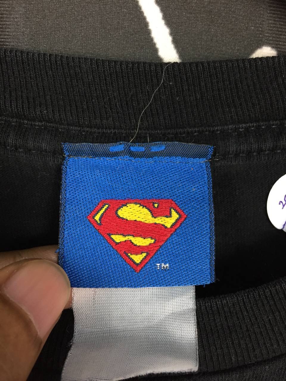 DC Comics × Vintage Vtg 90s DC Comic Superman Logo Warner Bros Comic Movie Tee Size US M / EU 48-50 / 2 - 6 Thumbnail