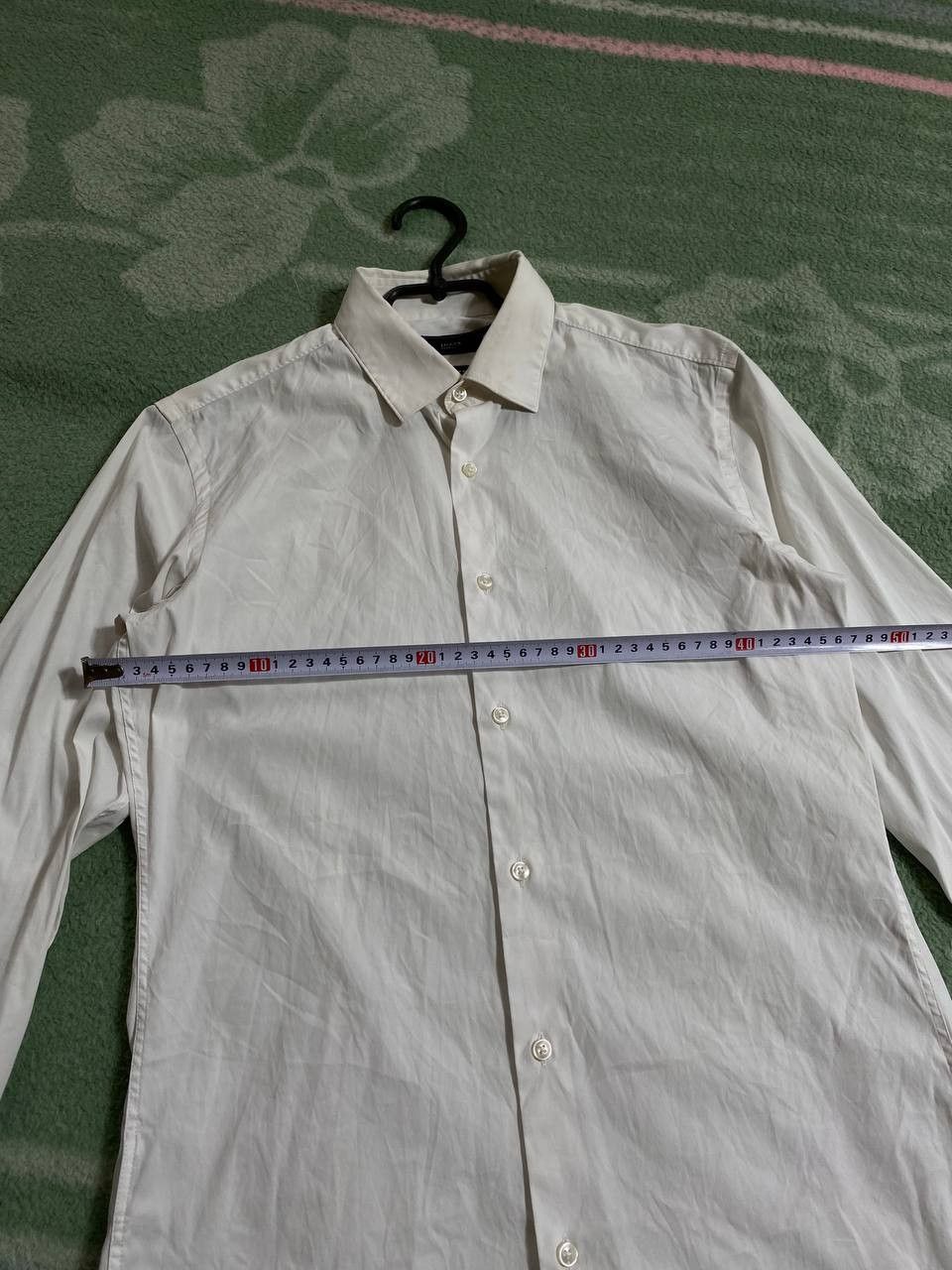 Hugo Boss × Vintage Vintage Hugo Boss Long Sleeve Embroidered Shirt Extra Slim Size US XXS / EU 40 - 19 Thumbnail
