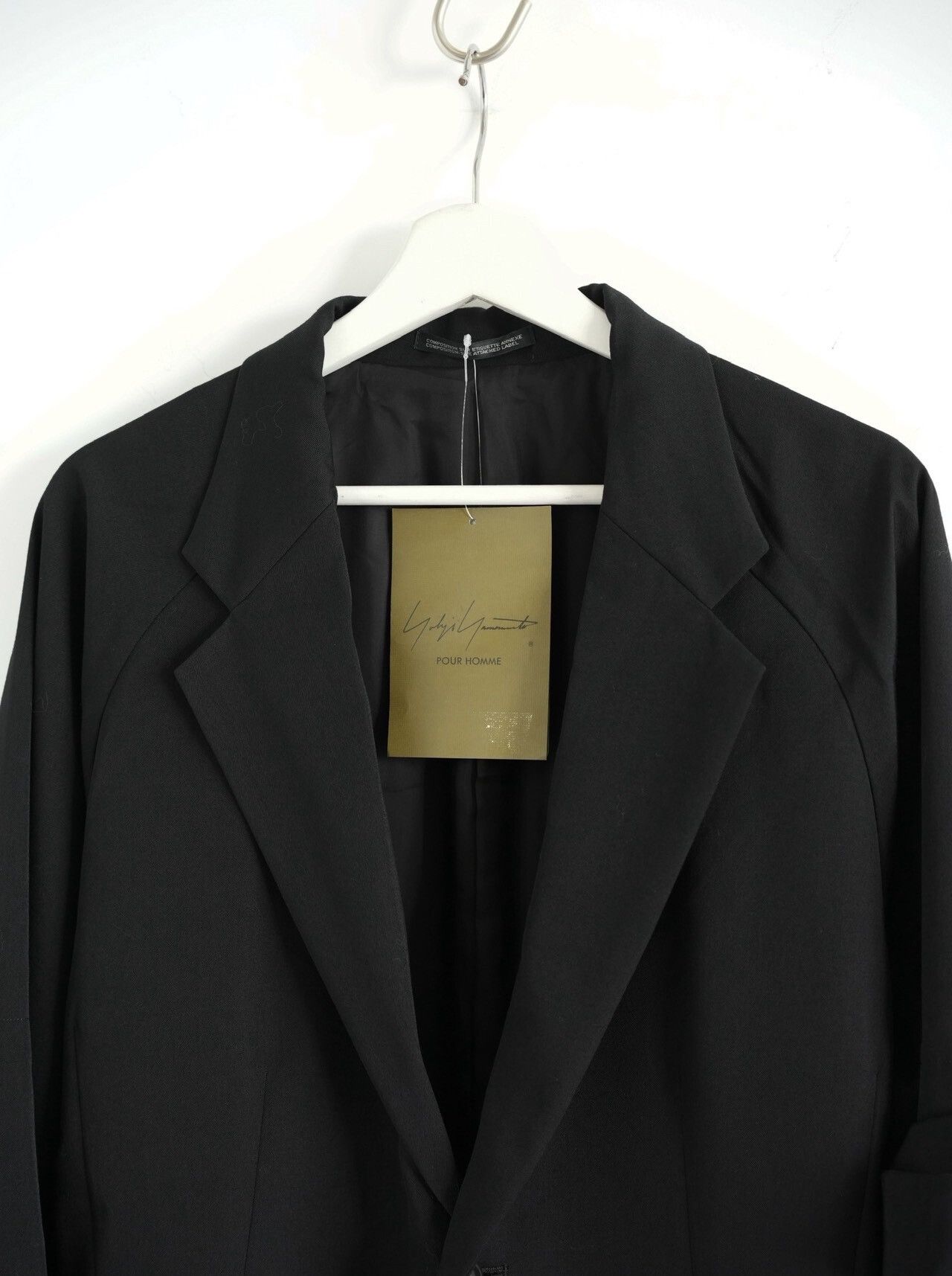 Yohji Yamamoto Yohji Yamamoto 24AW Double Sleeve Dropped Shoulder Coat Size US S / EU 44-46 / 1 - 3 Thumbnail